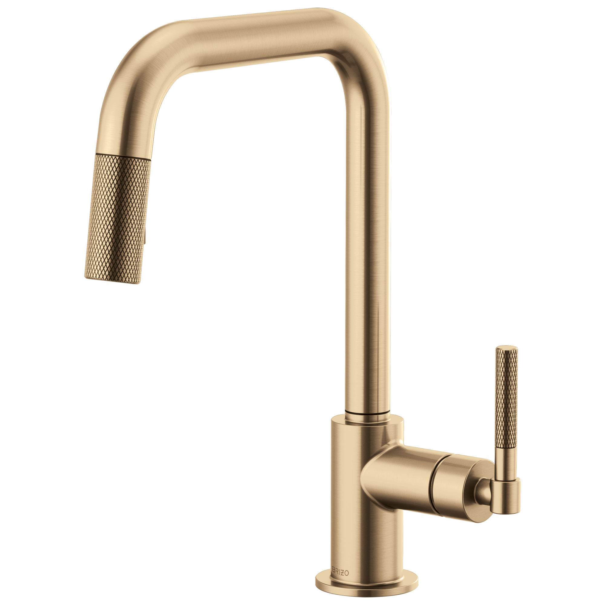 Brizo Litze® Pull-Down Faucet with Square Spout and Knurled Handle