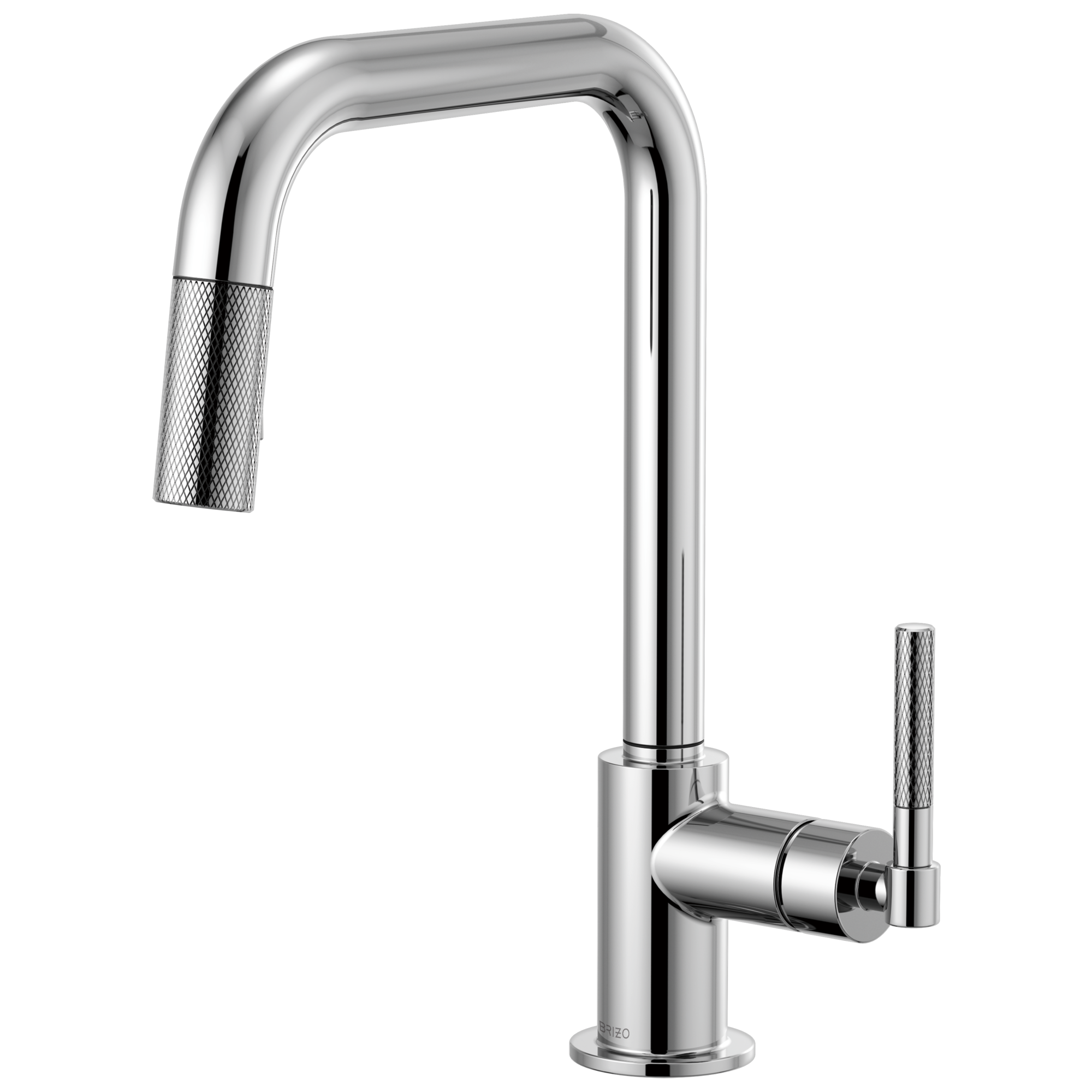 Brizo Litze® Pull-Down Faucet with Square Spout and Knurled Handle