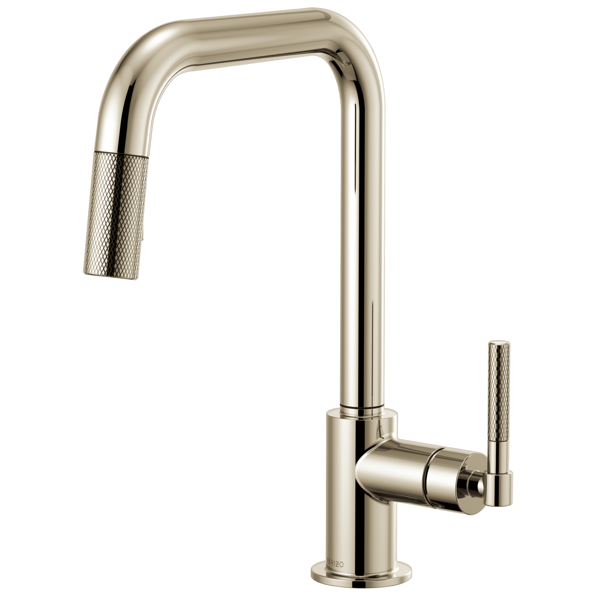 Brizo Litze® Pull-Down Faucet with Square Spout and Knurled Handle