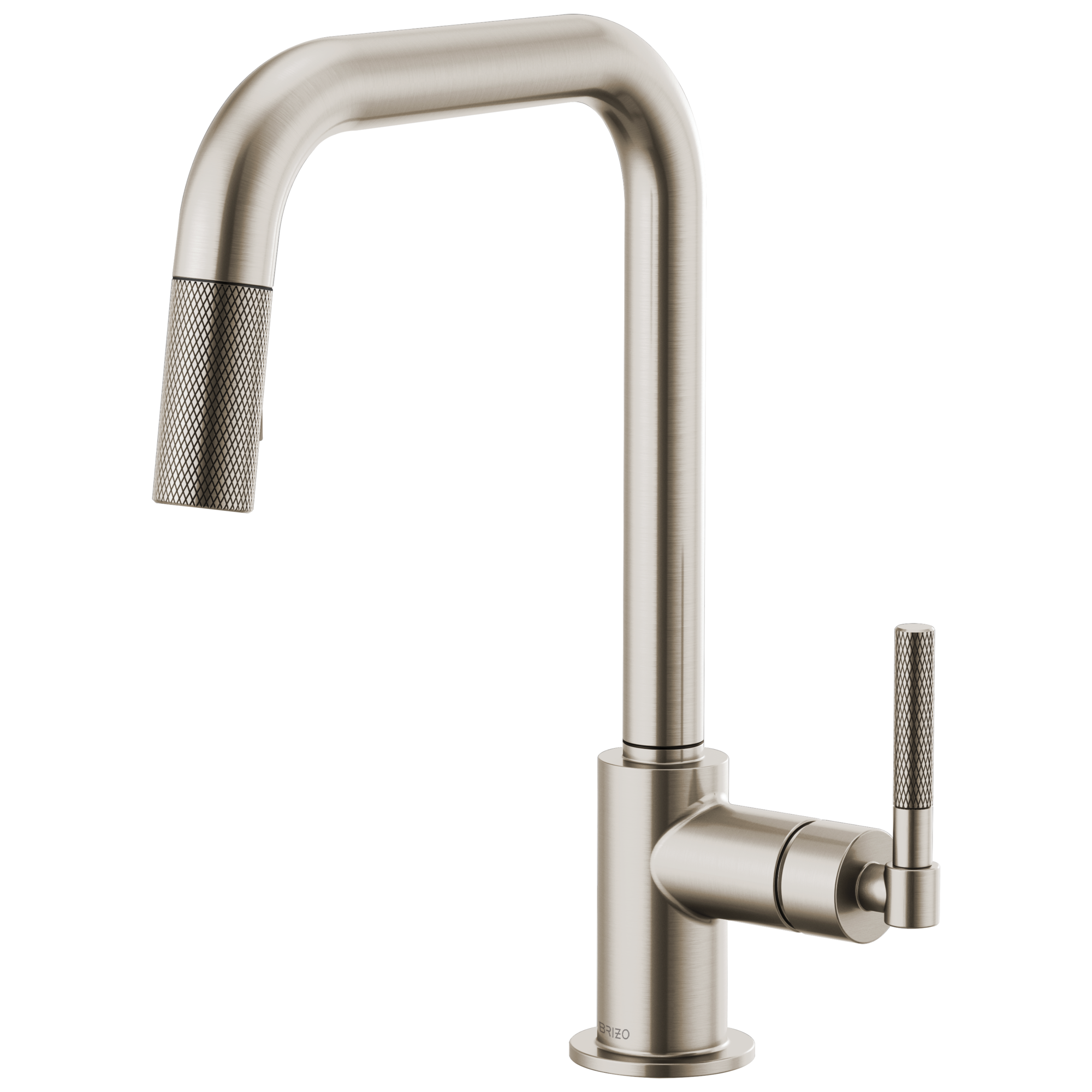 Brizo Litze® Pull-Down Faucet with Square Spout and Knurled Handle