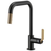 Brizo Litze® Pull-Down Faucet with Square Spout and Industrial Handle