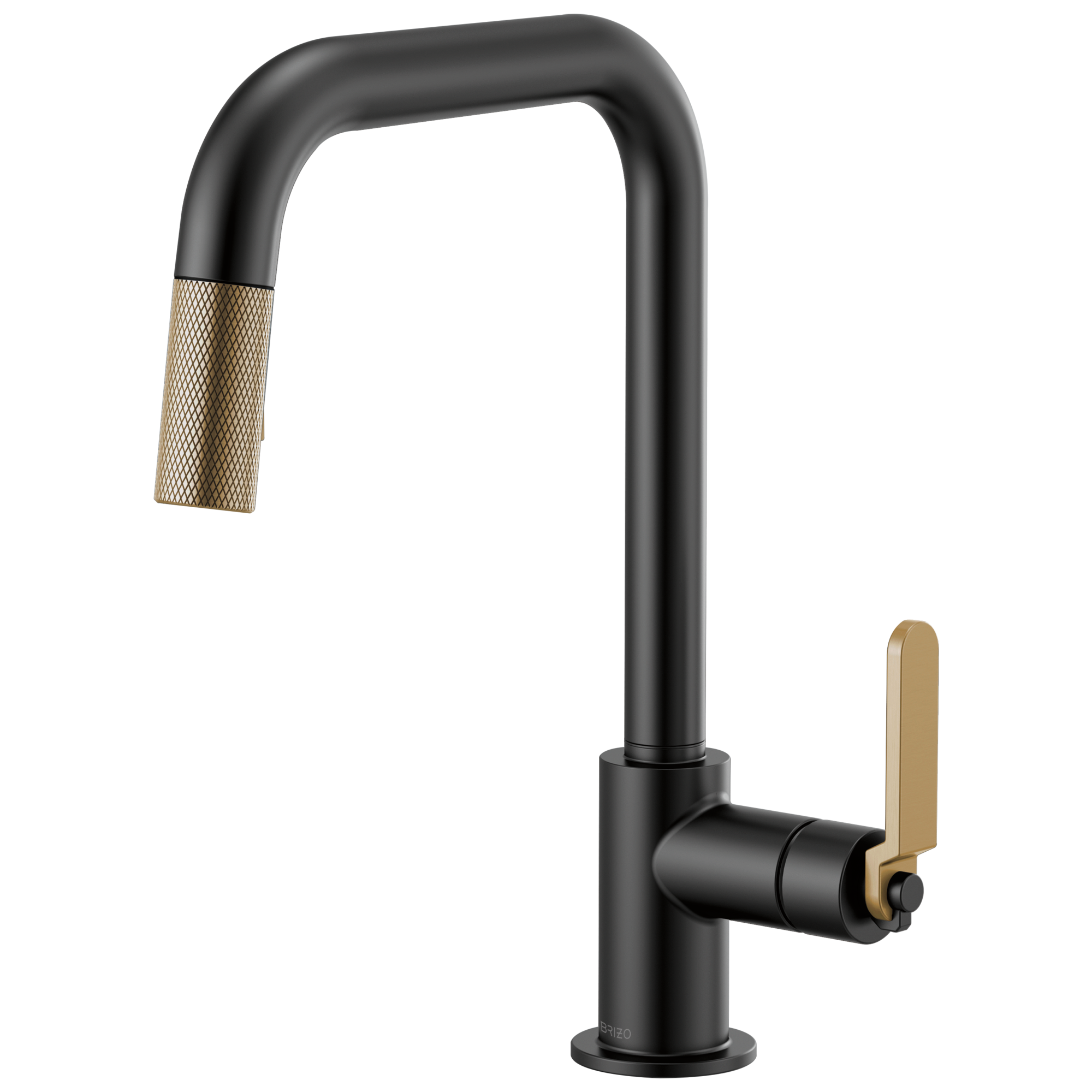 Brizo Litze® Pull-Down Faucet with Square Spout and Industrial Handle