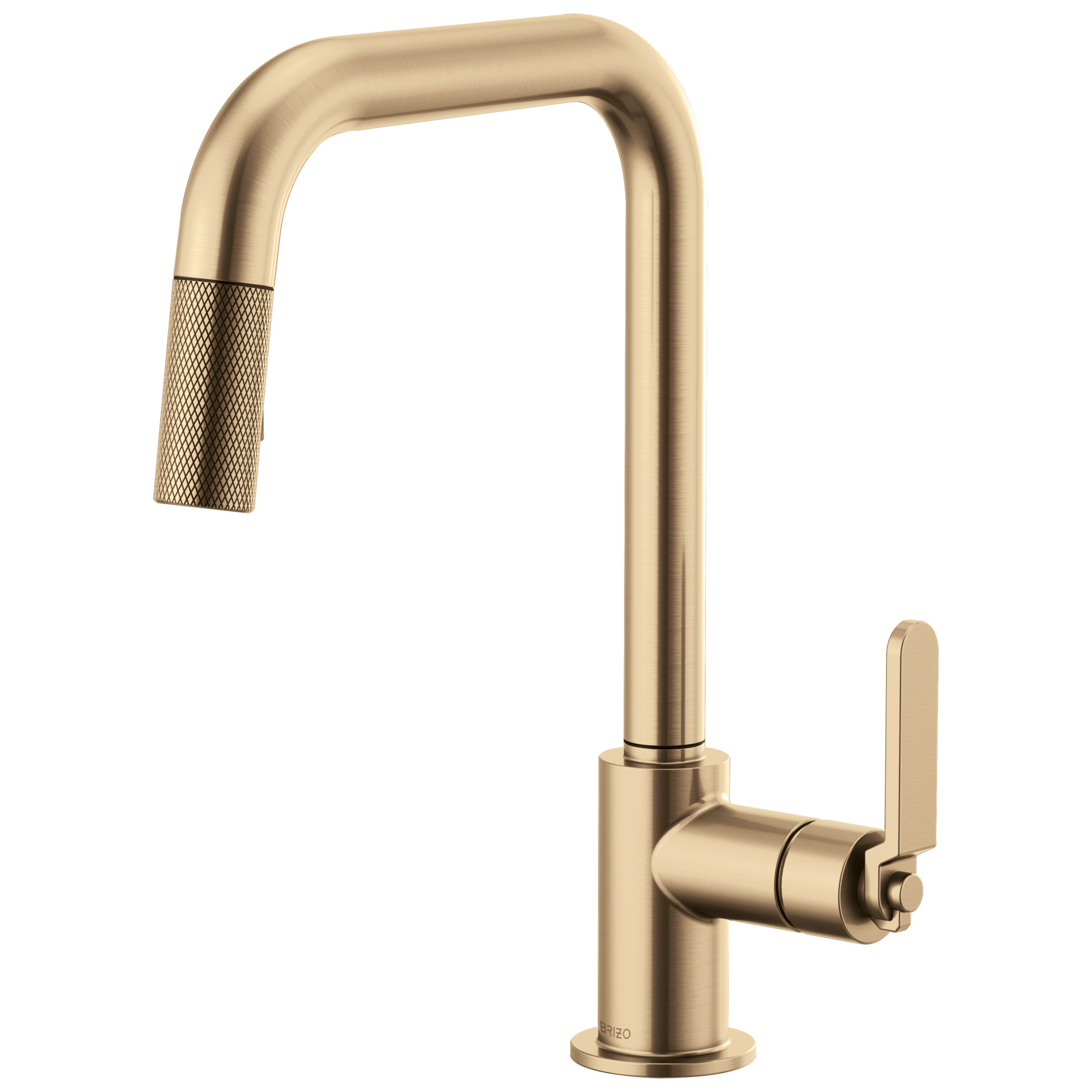 Brizo Litze® Pull-Down Faucet with Square Spout and Industrial Handle