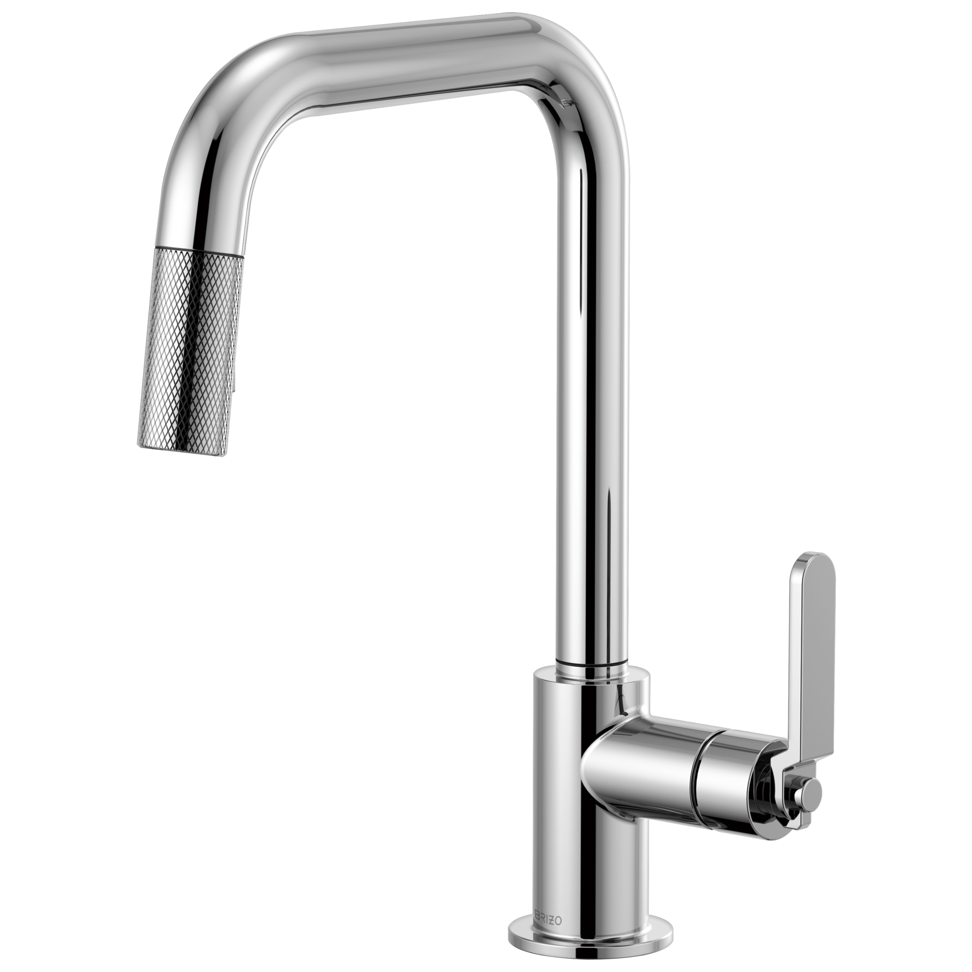 Brizo Litze® Pull-Down Faucet with Square Spout and Industrial Handle