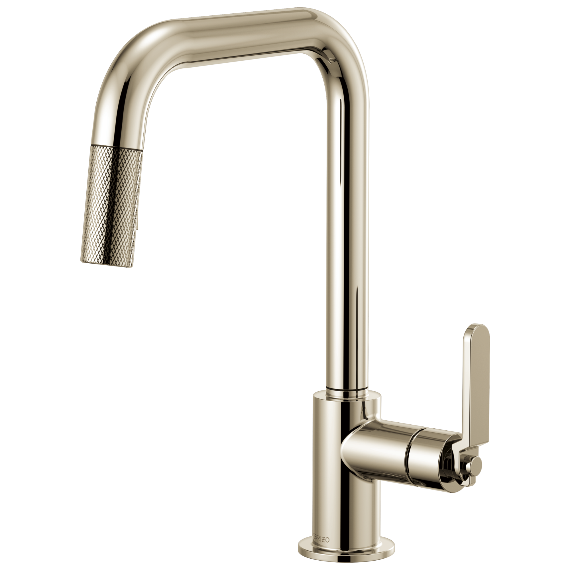 Brizo Litze® Pull-Down Faucet with Square Spout and Industrial Handle