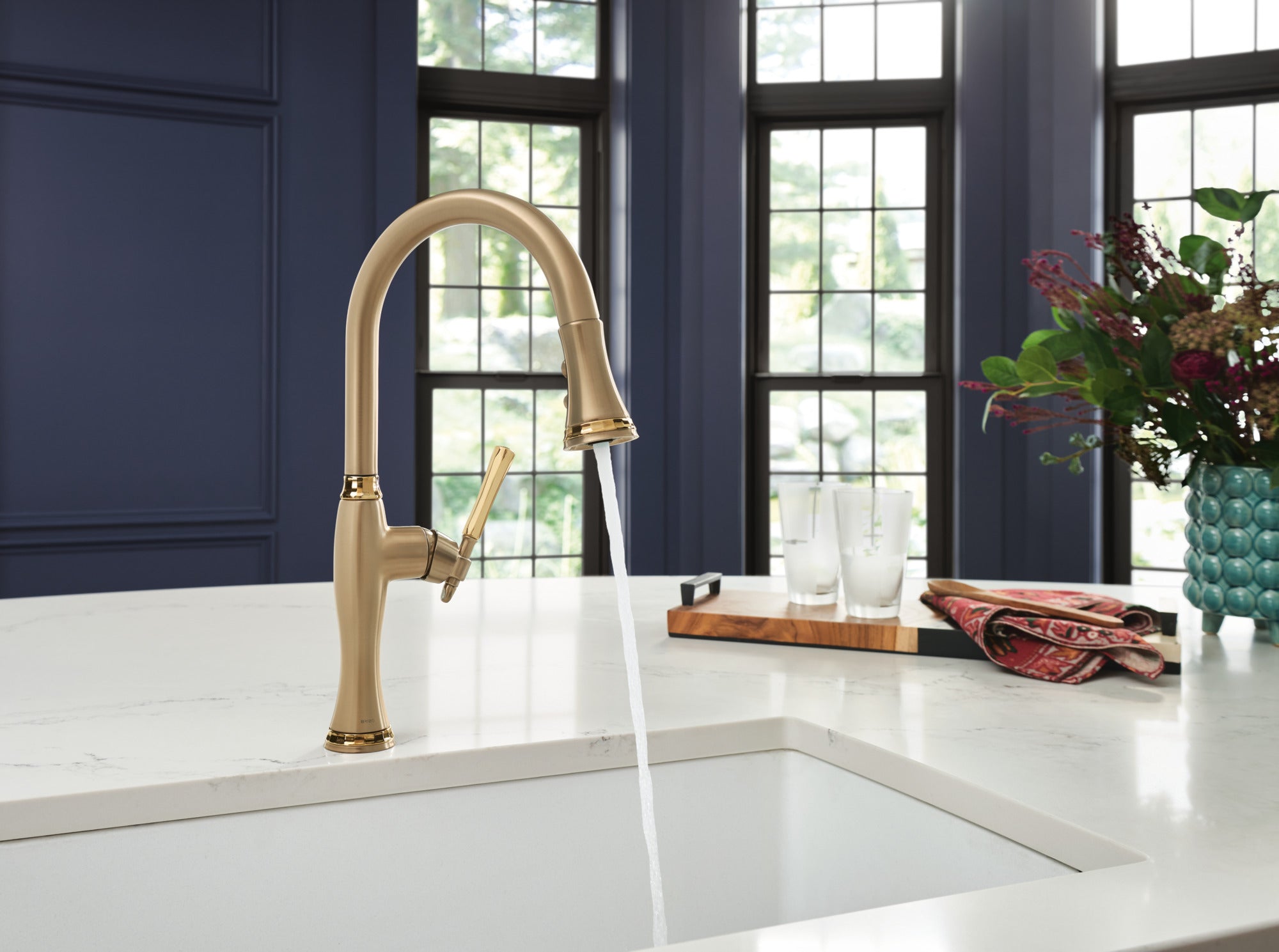 Brizo The Tulham™ Kitchen Collection by Brizo® Pull-Down Kitchen Faucet