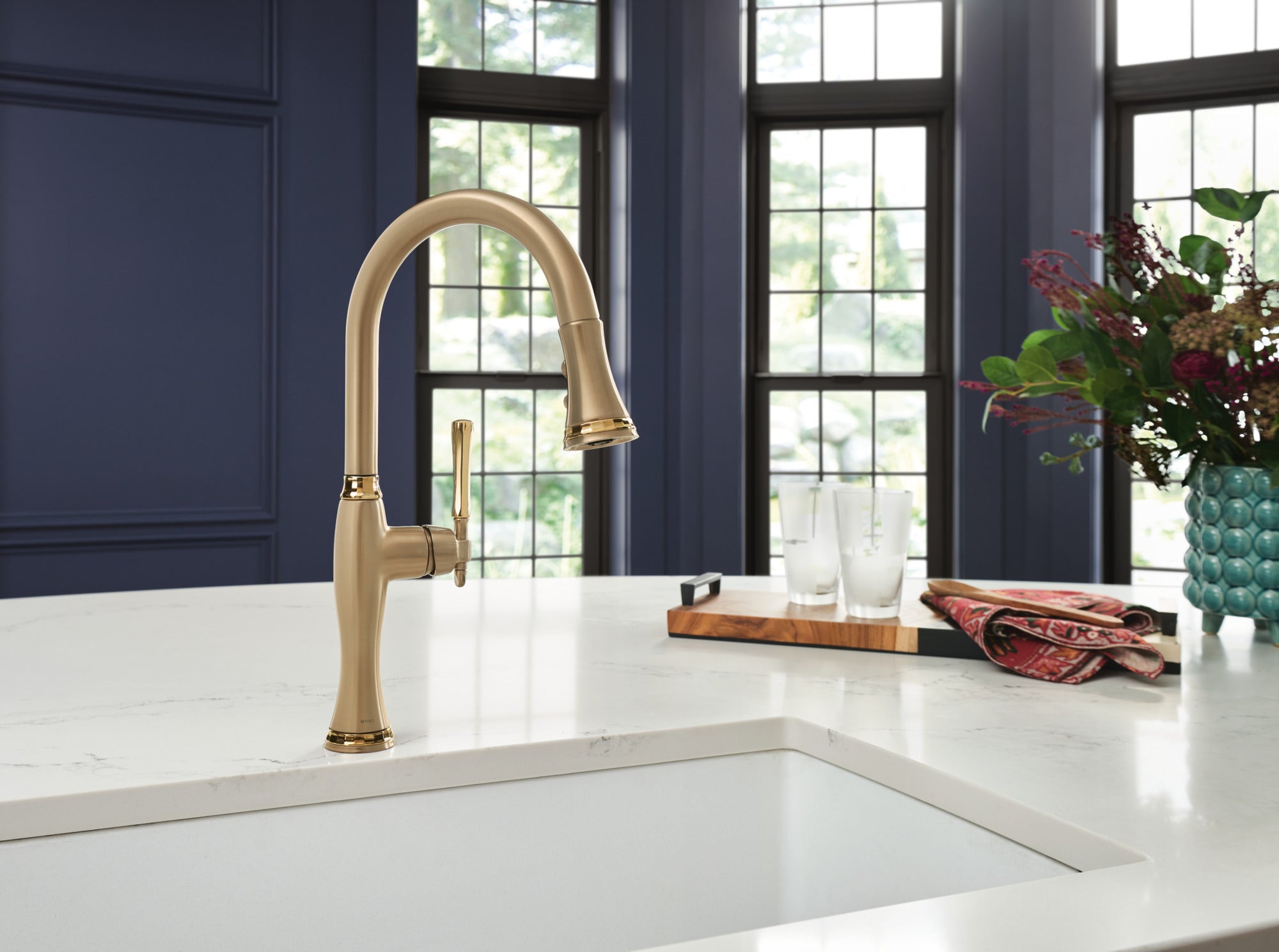 Brizo The Tulham™ Kitchen Collection by Brizo® Pull-Down Kitchen Faucet