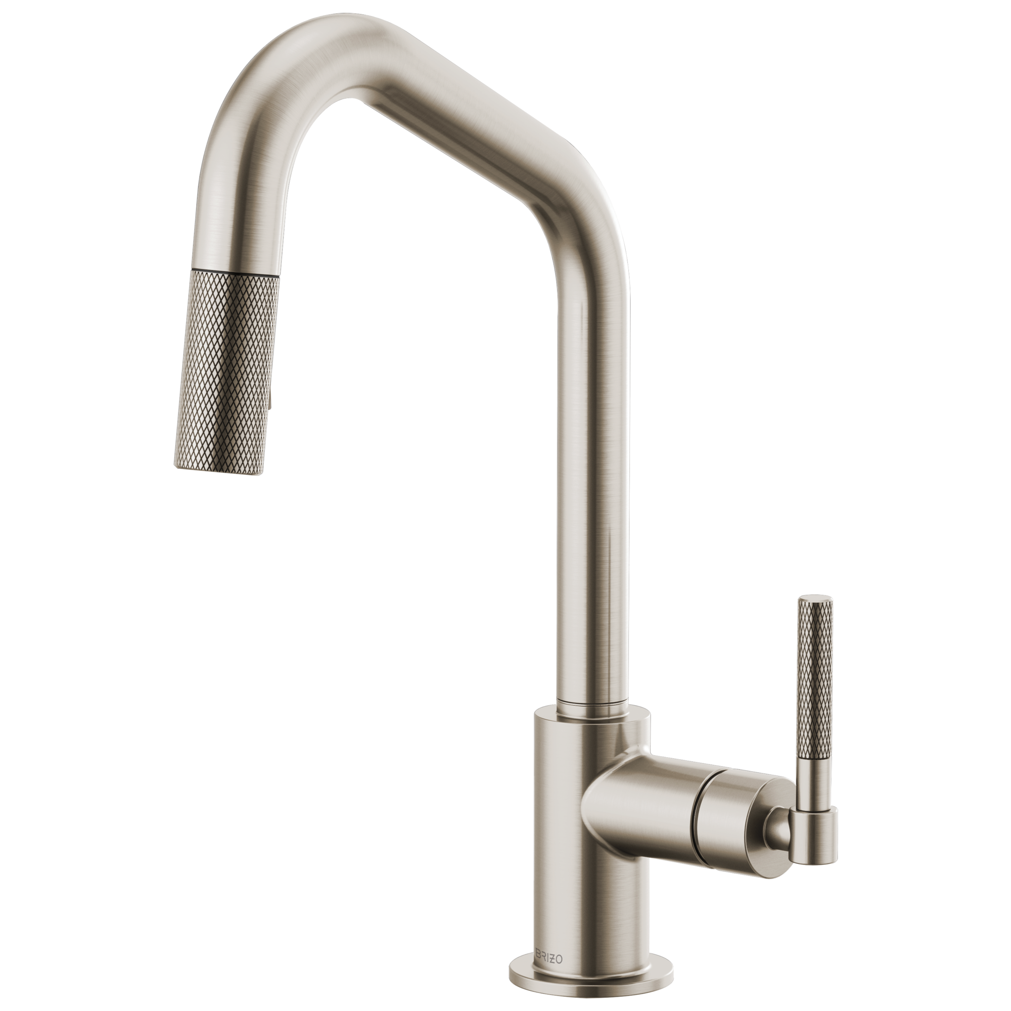 Brizo Litze® Pull-Down Faucet with Angled Spout and Knurled Handle