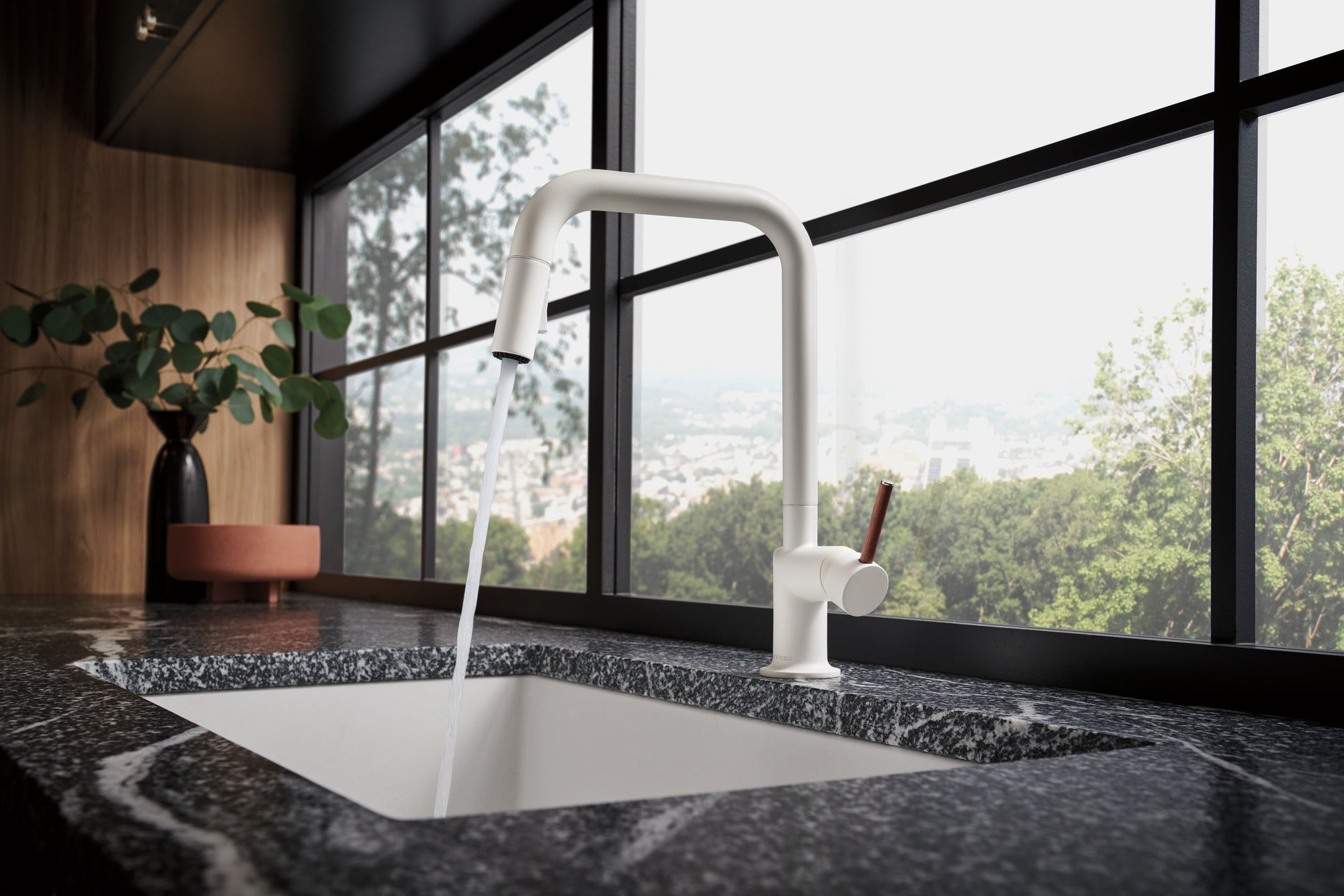 Brizo Jason Wu for Brizo™ Pull-Down Faucet Wood Lever Handle Kit