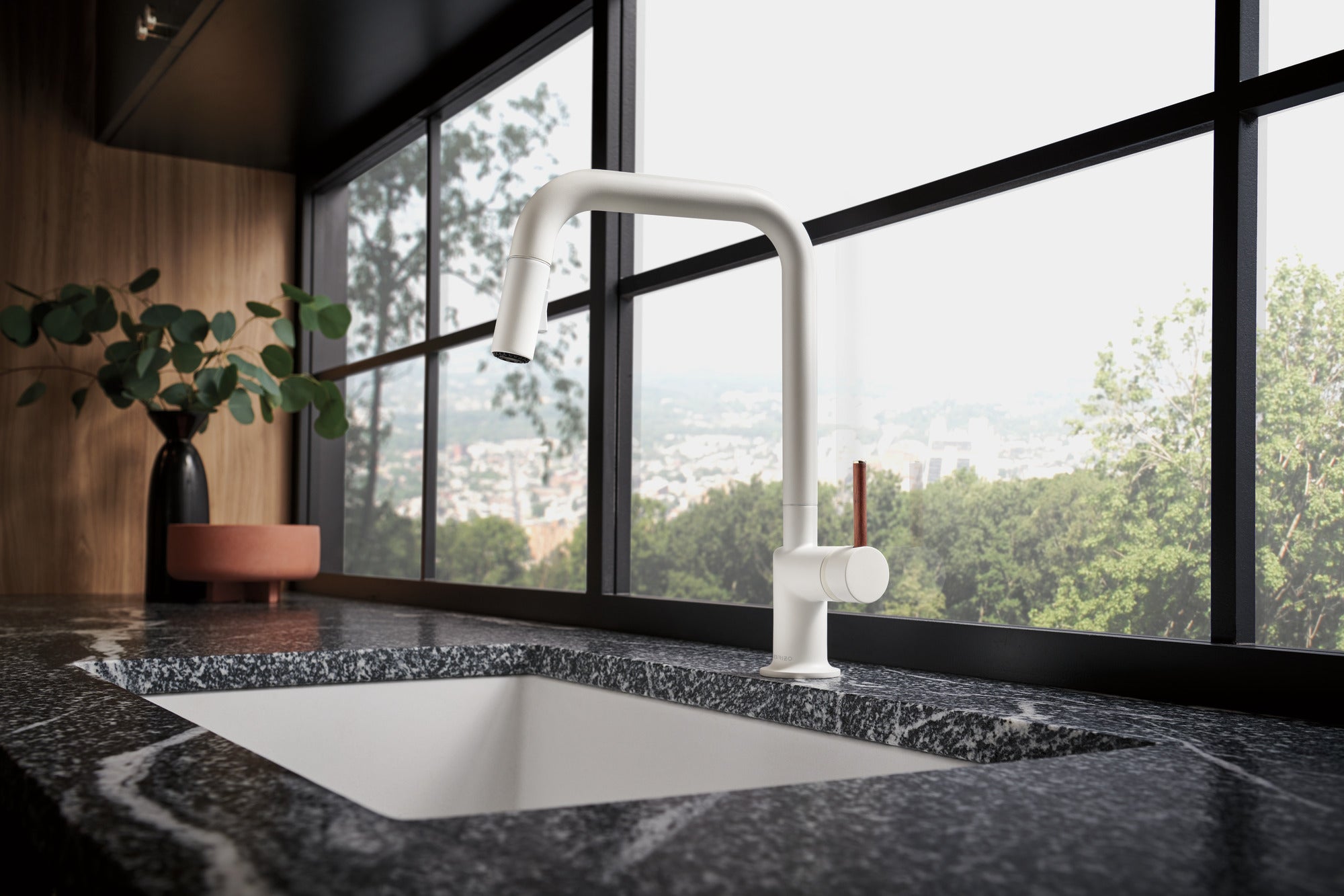 Brizo Jason Wu for Brizo™ Pull-Down Faucet Wood Lever Handle Kit