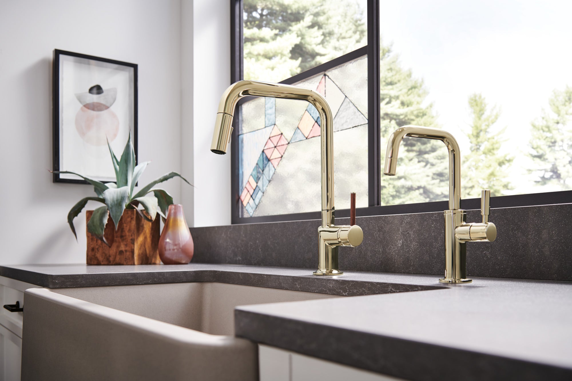 Brizo Odin® Beverage Faucet with Square Spout