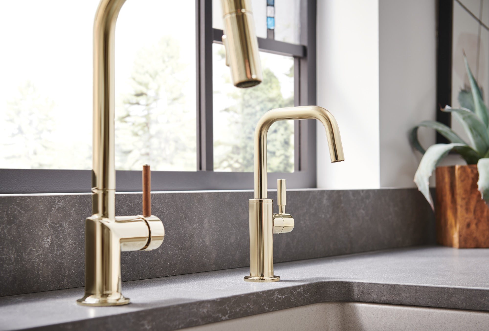 Brizo Odin® Beverage Faucet with Square Spout