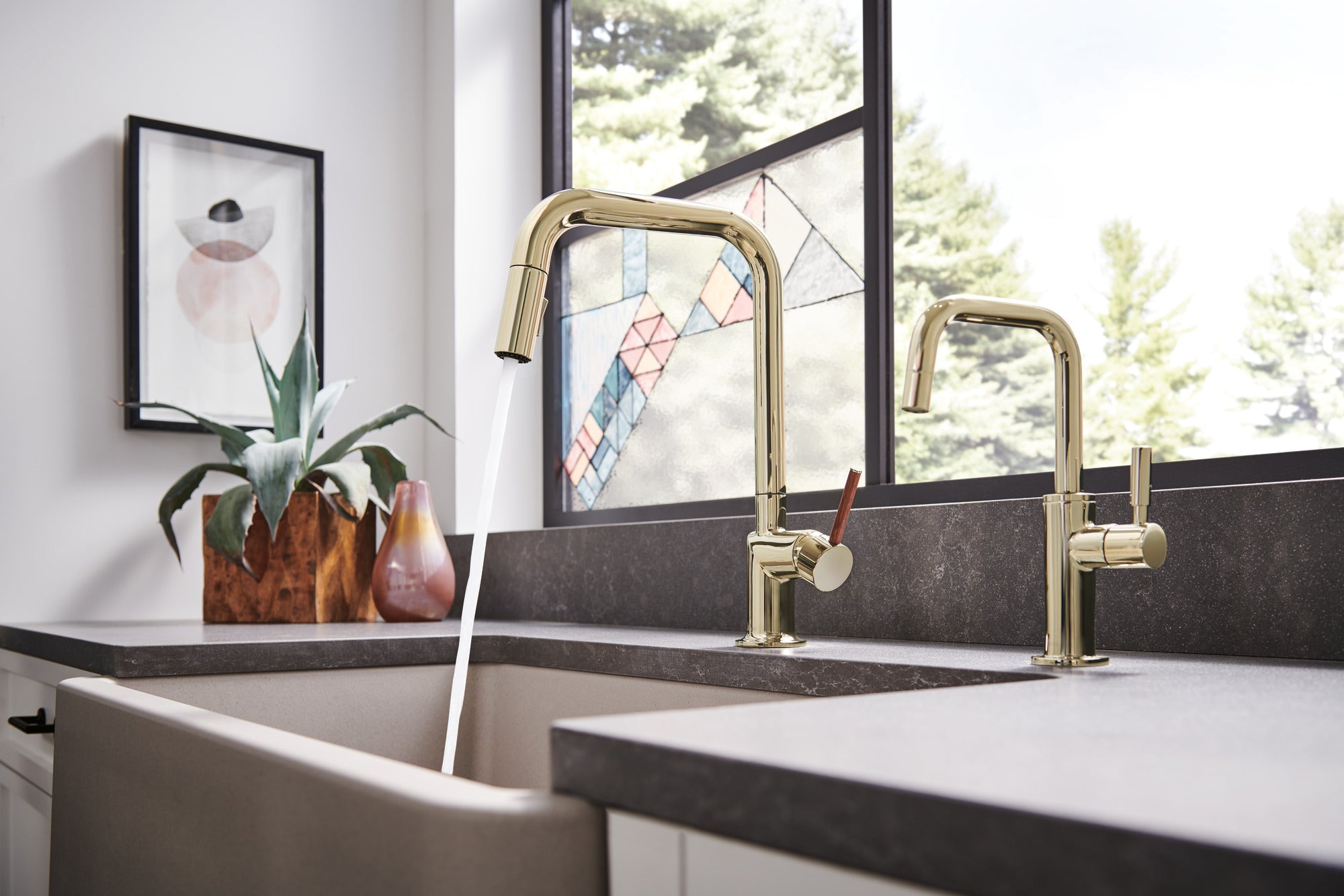 Brizo Odin® Beverage Faucet with Square Spout