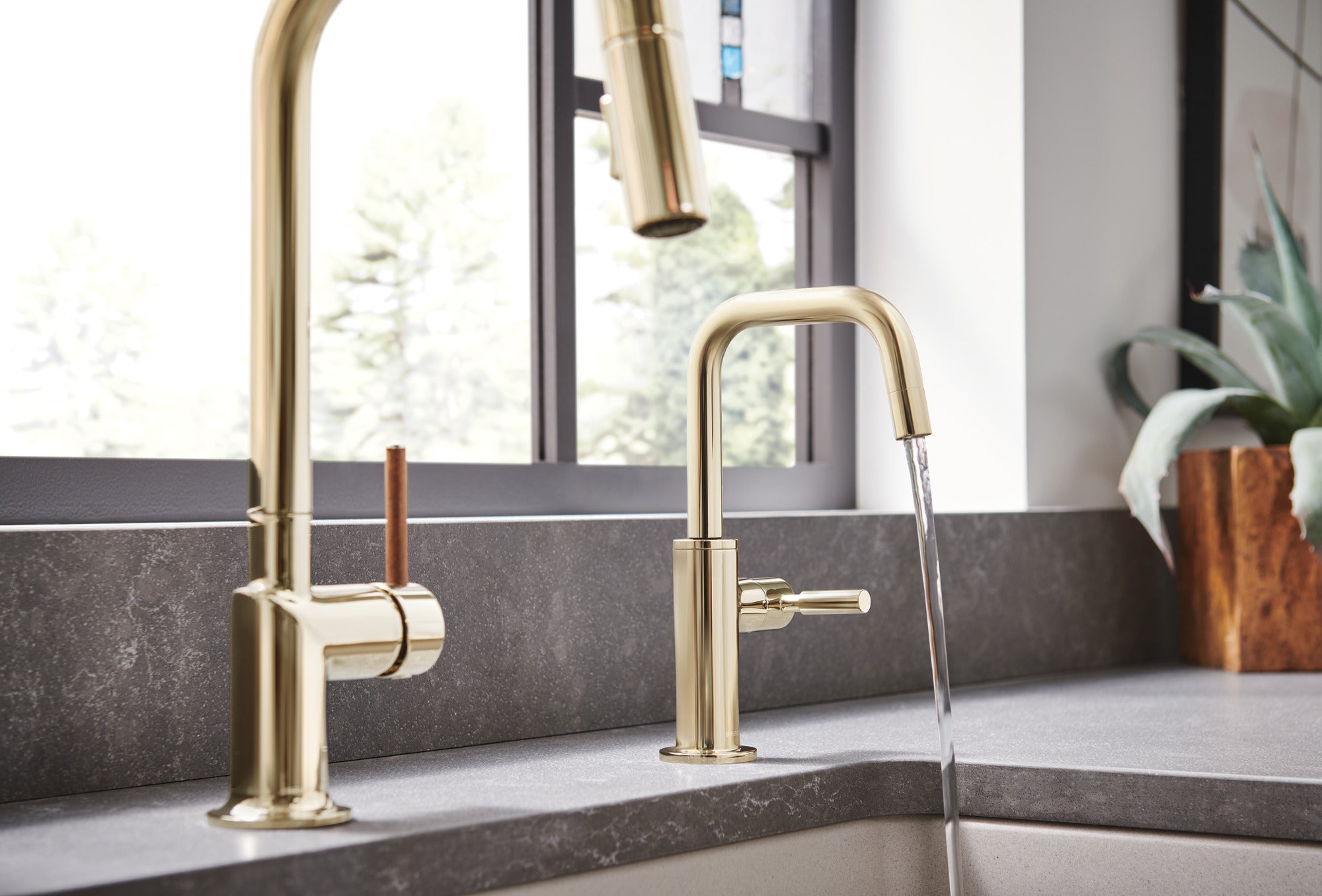 Brizo Odin® Beverage Faucet with Square Spout