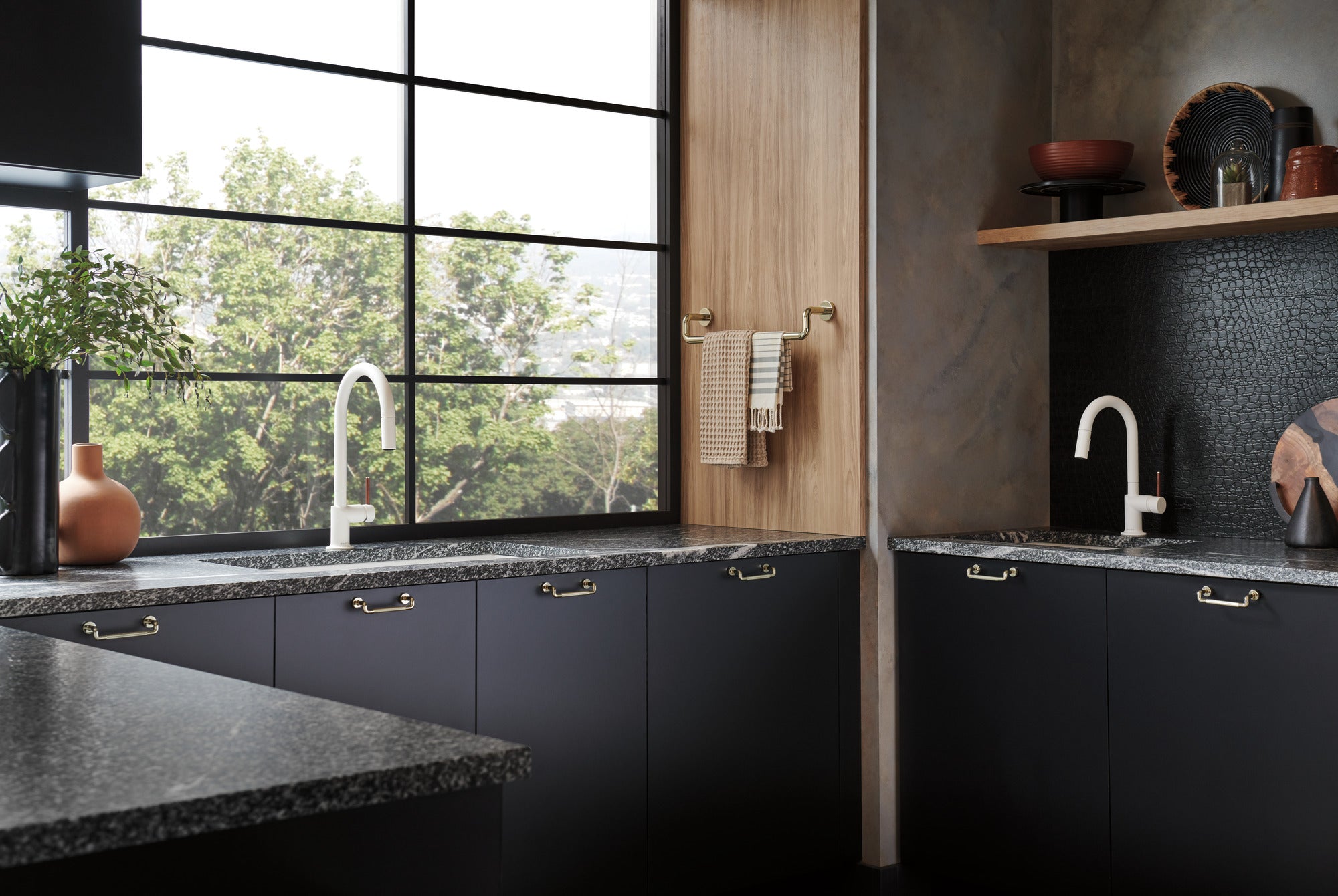 Brizo Jason Wu for Brizo™ Pull-Down Faucet Wood Lever Handle Kit