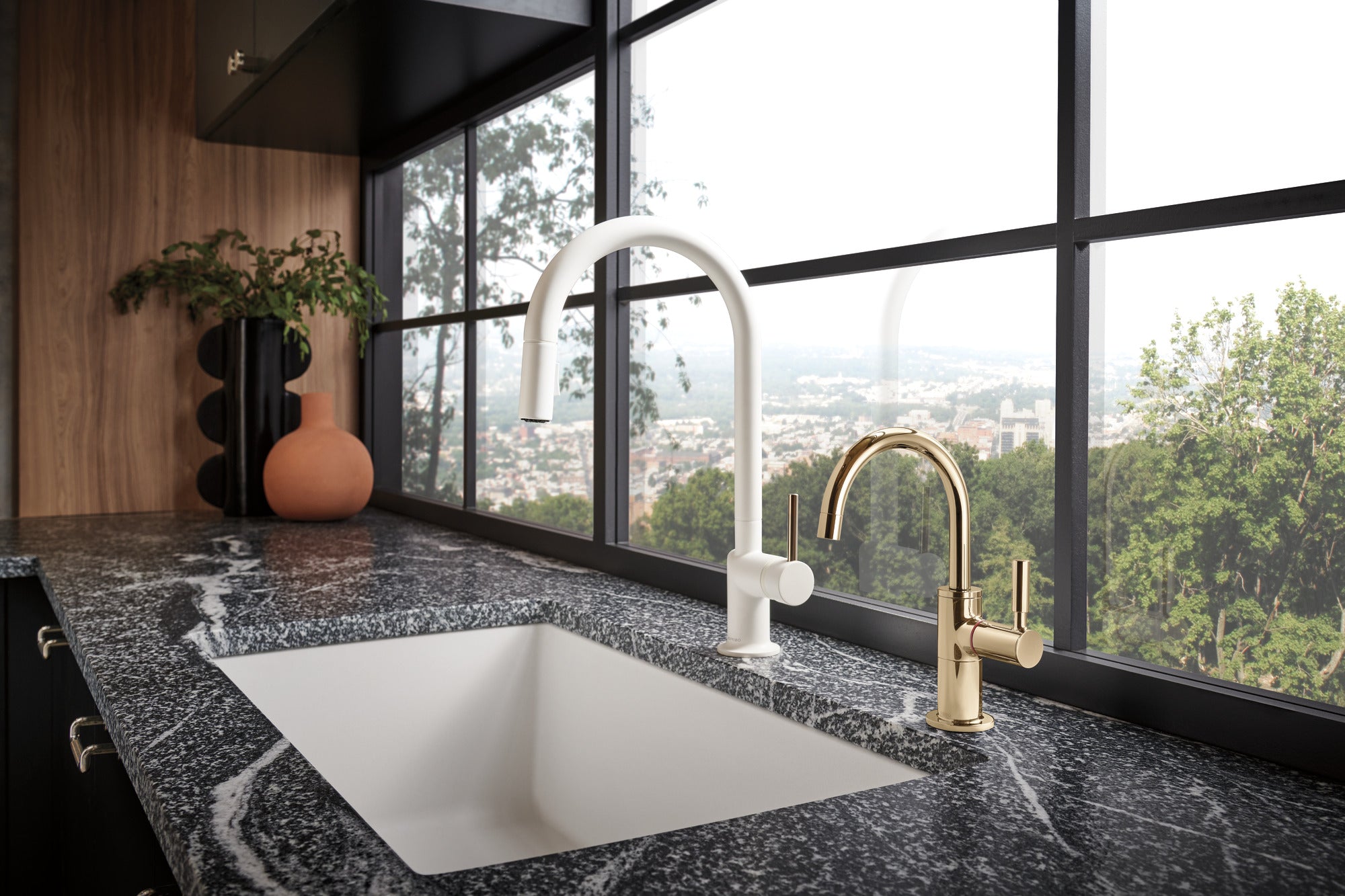 Brizo Jason Wu for Brizo™ Pull-Down Kitchen Faucet with Arc Spout - Less Handle