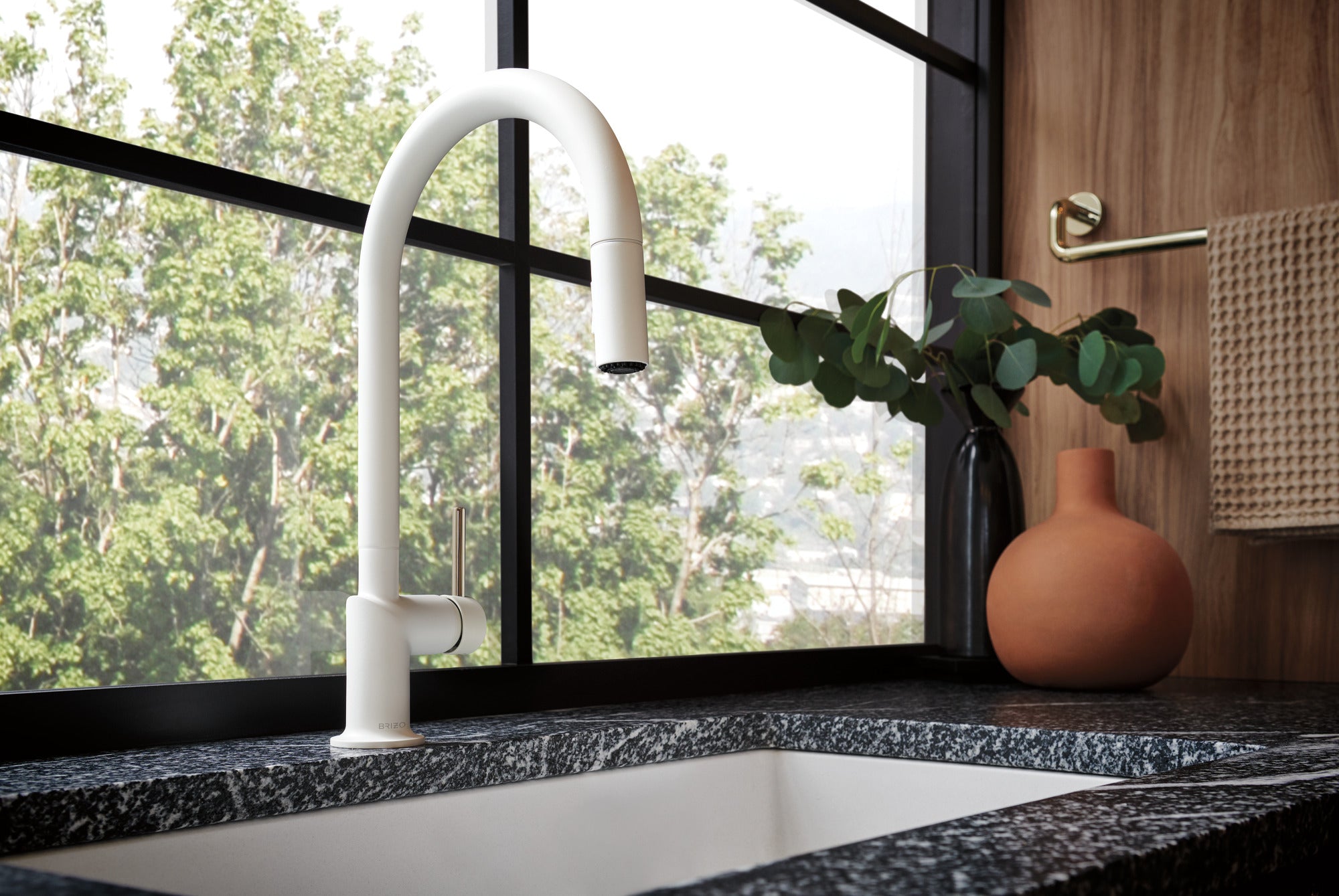 Brizo Jason Wu for Brizo™ Pull-Down Kitchen Faucet with Arc Spout - Less Handle