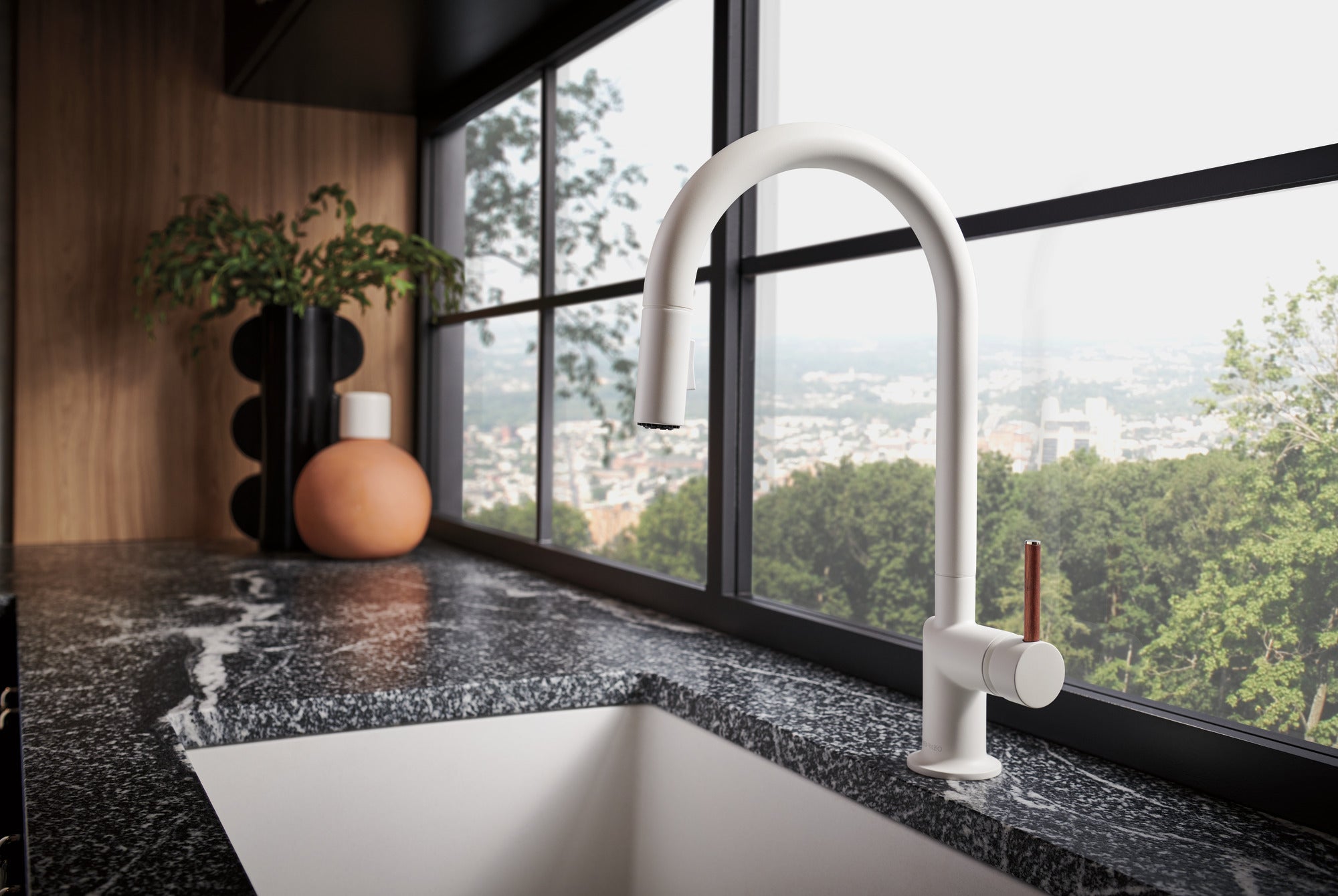 Brizo Jason Wu for Brizo™ Pull-Down Kitchen Faucet with Arc Spout - Less Handle
