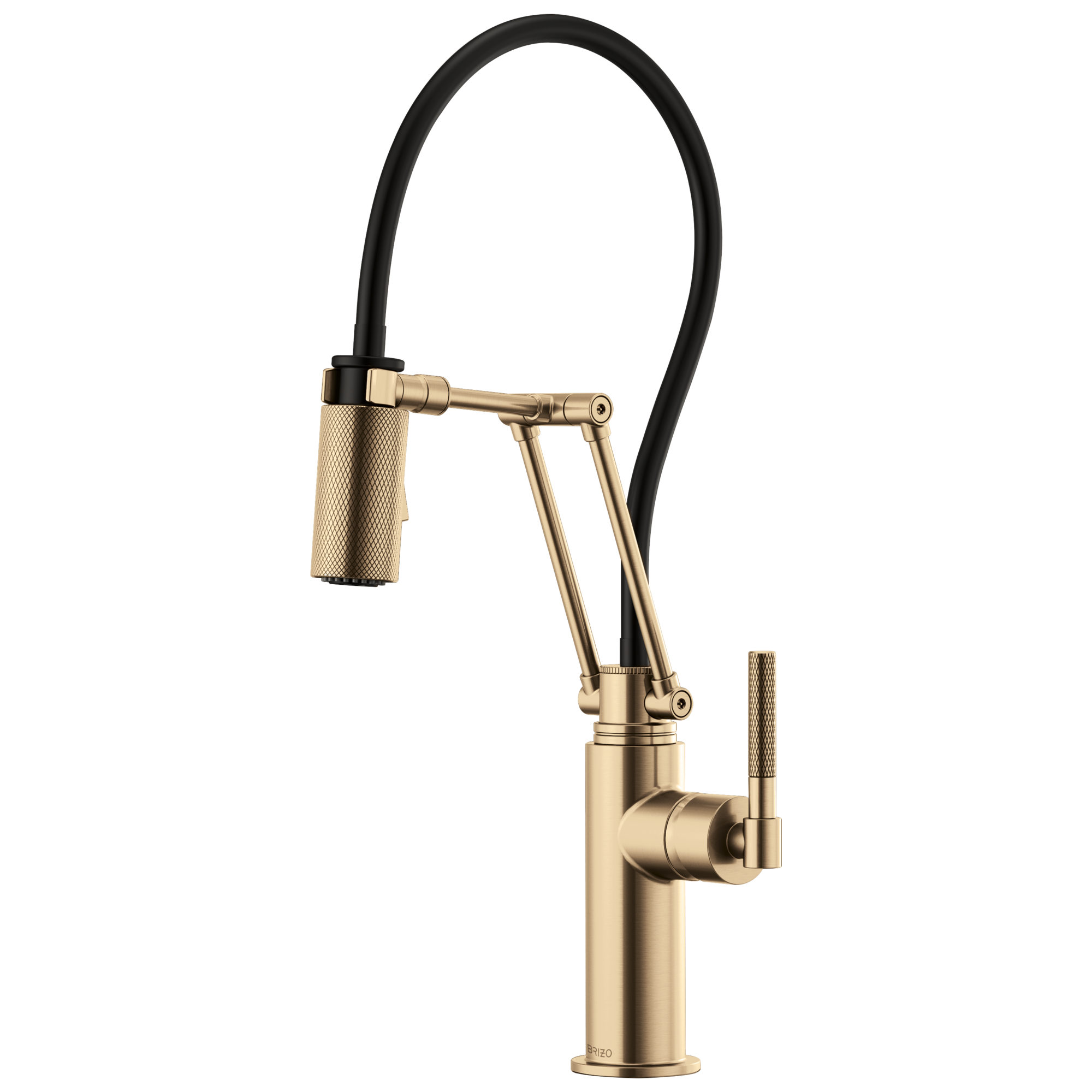 Brizo Litze® Articulating Faucet with Knurled Handle