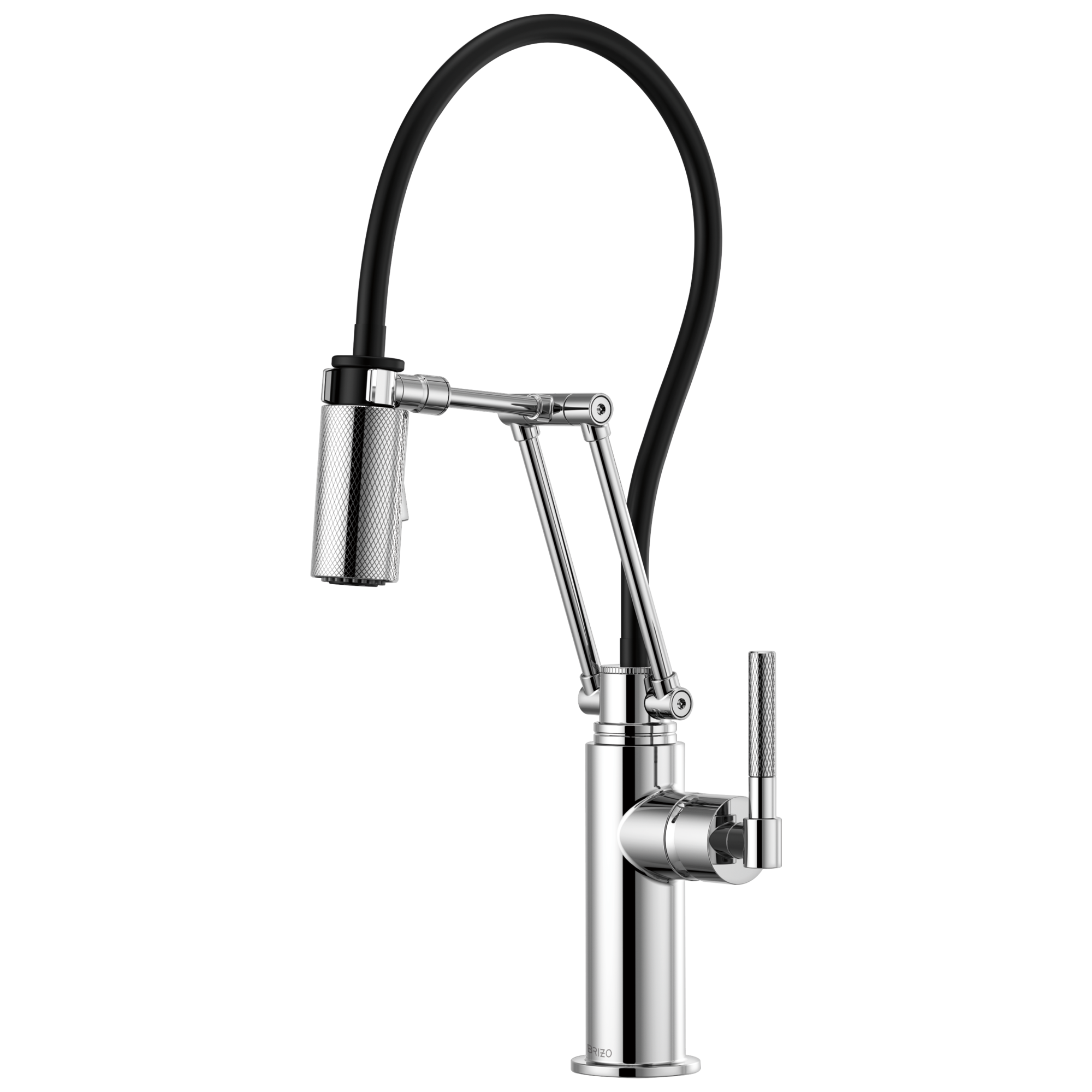 Brizo Litze® Articulating Faucet with Knurled Handle