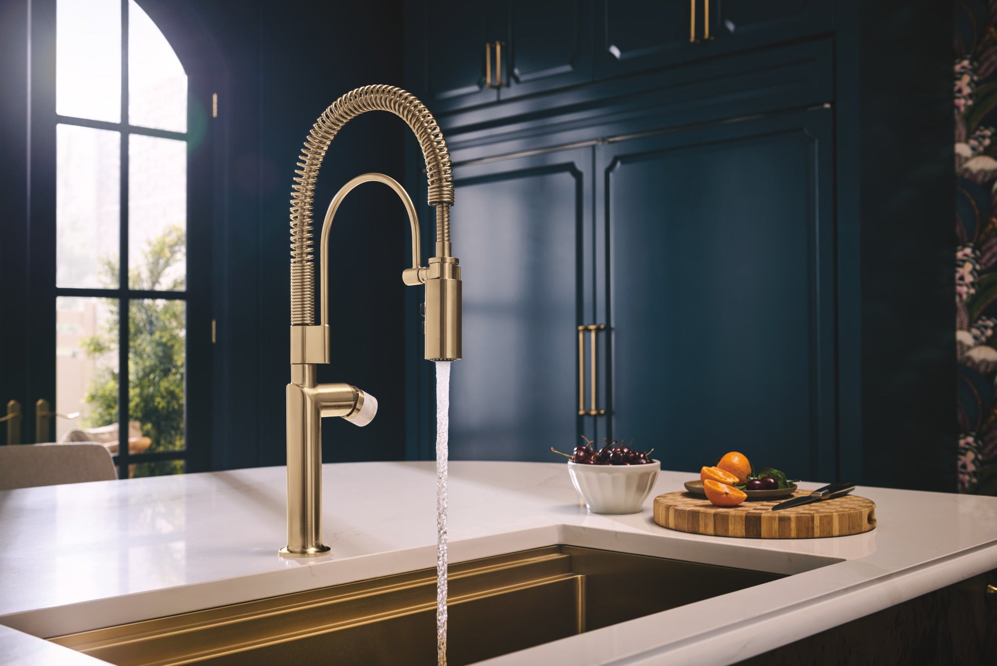 Brizo Odin® Semi-Professional Kitchen Faucet - Less Handle