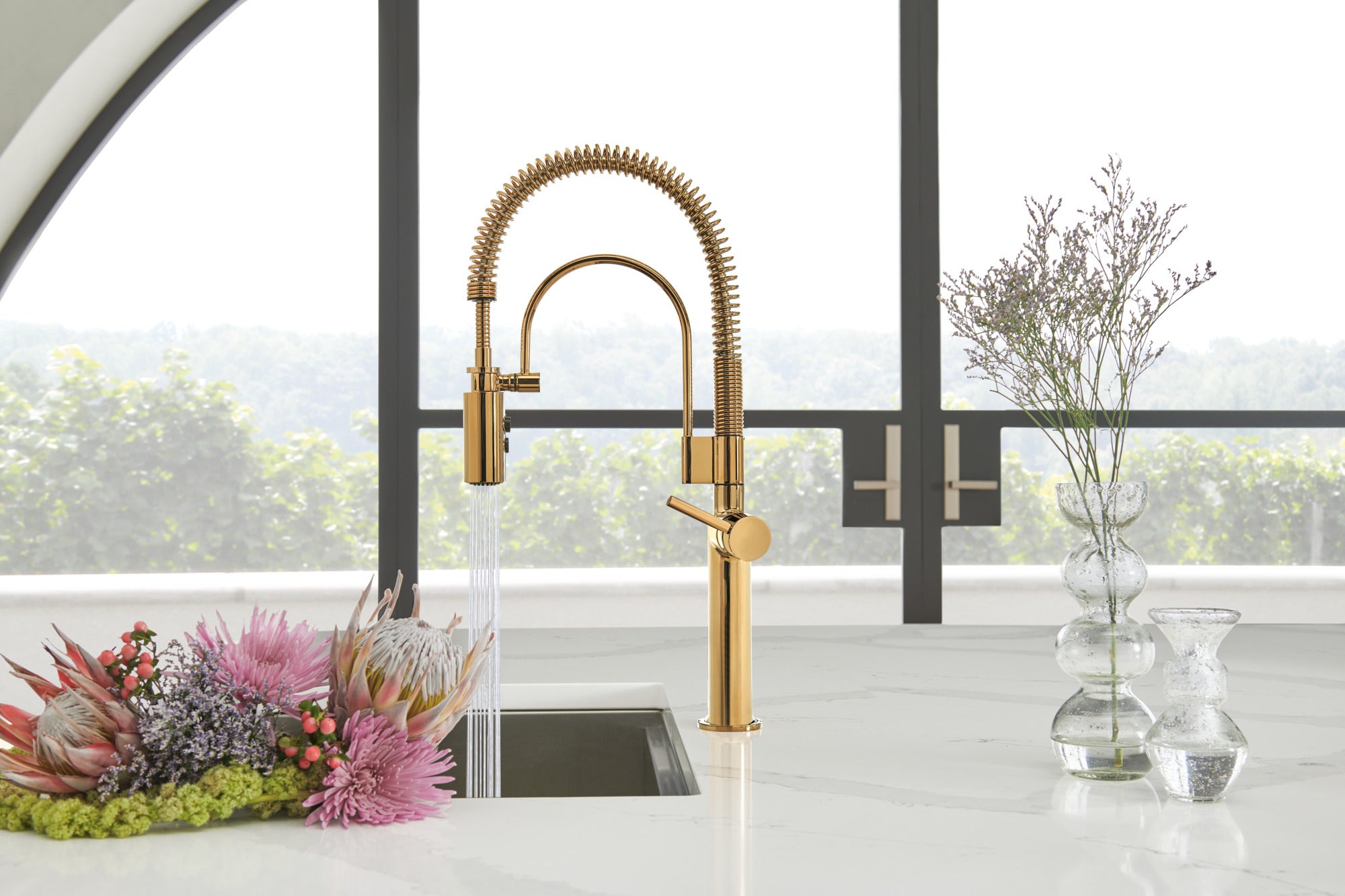 Brizo Odin® Semi-Professional Kitchen Faucet - Less Handle