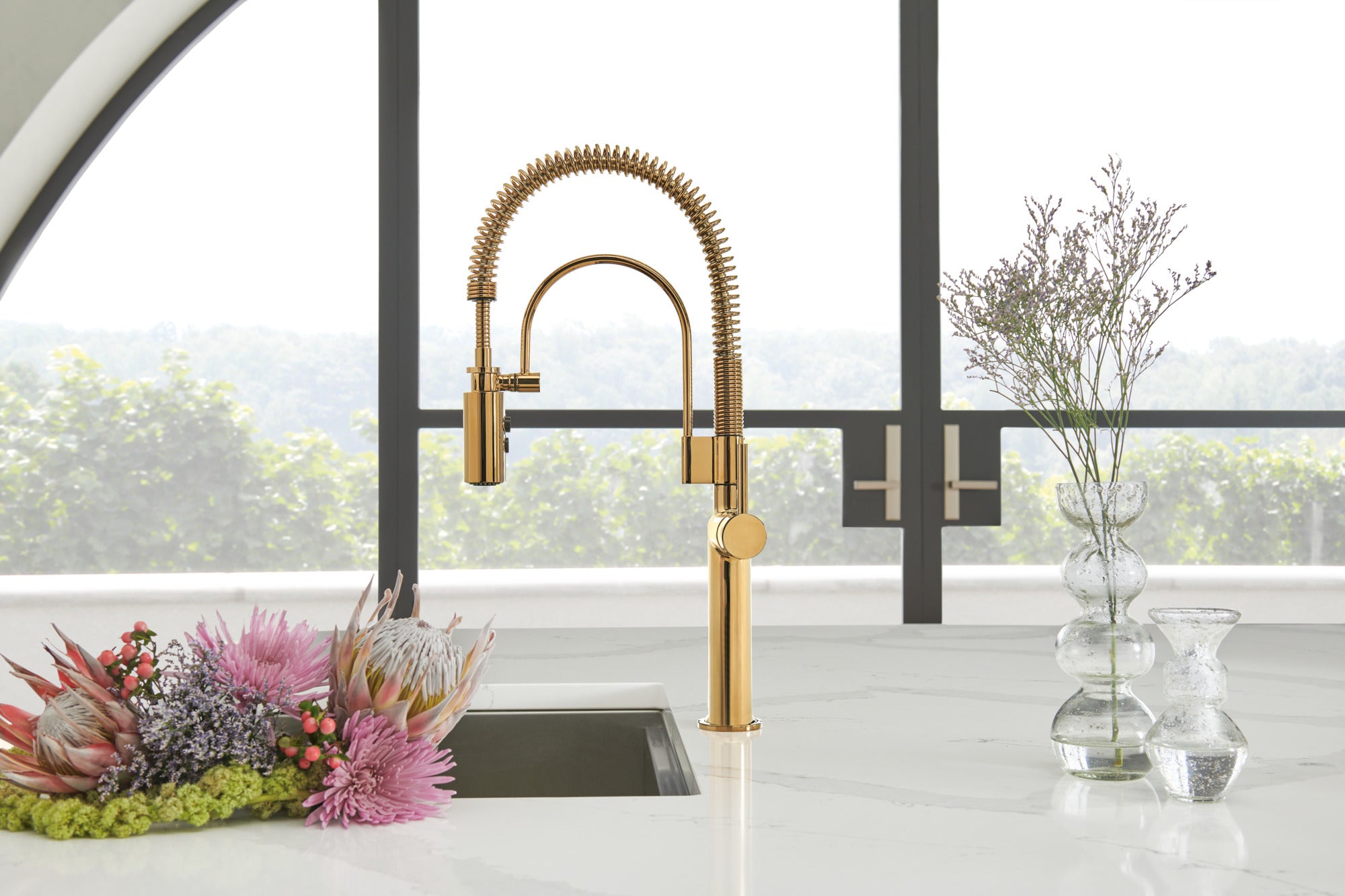 Brizo Odin® Semi-Professional Kitchen Faucet - Less Handle