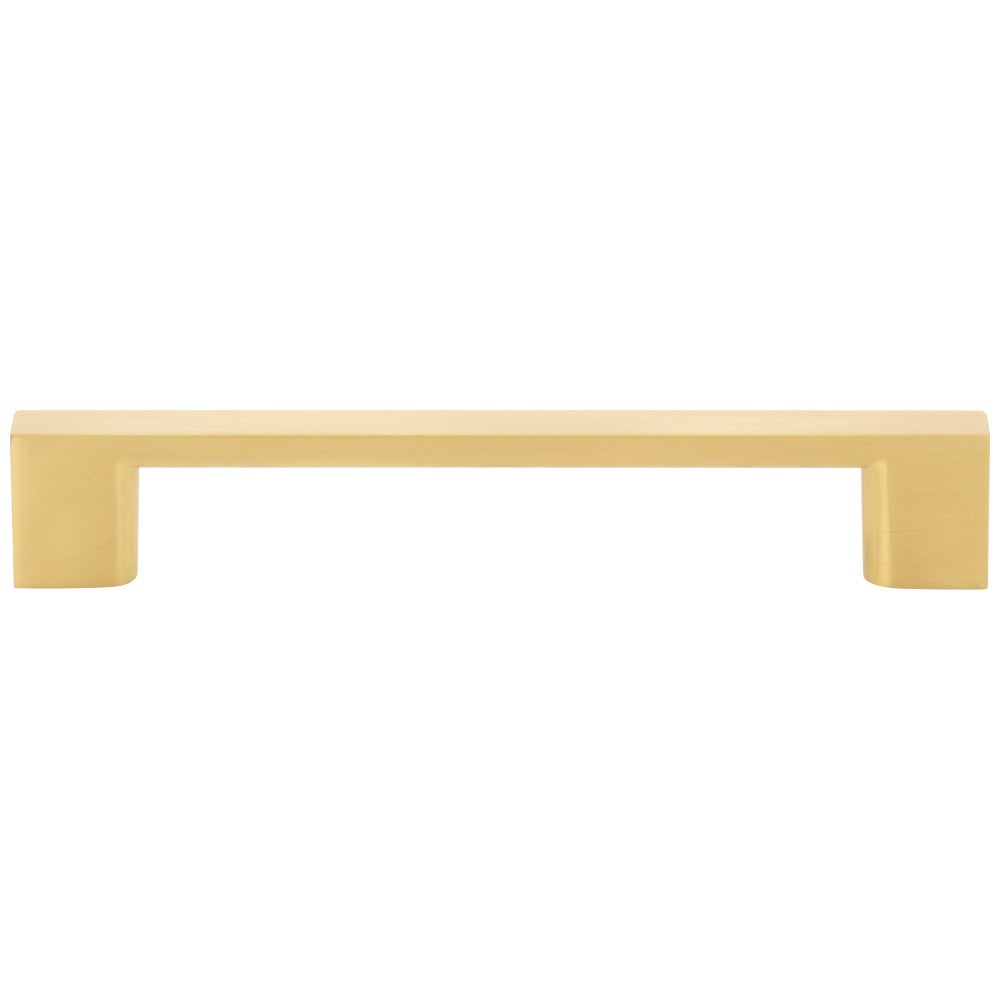 Hardware Resources 32 mm Center-to-Center Satin Nickel Square Sutton Cabinet Bar Pull