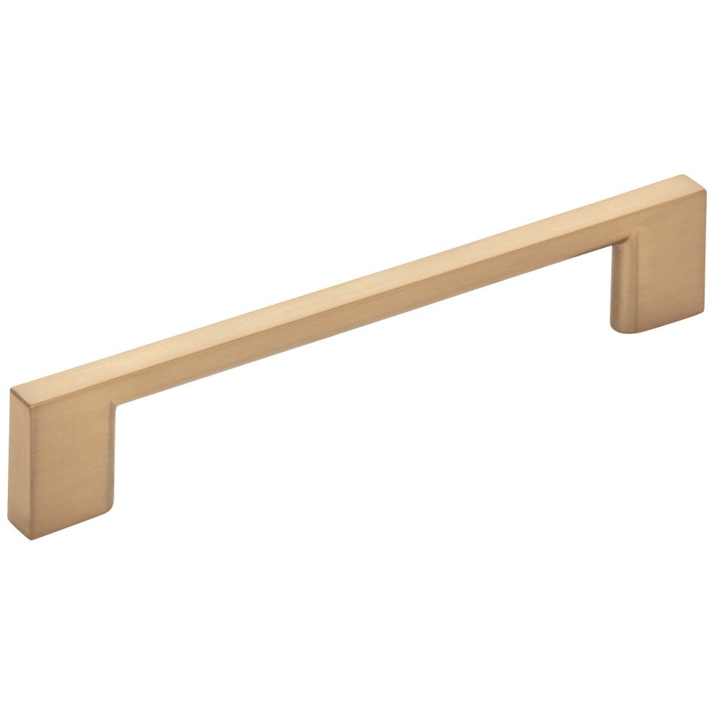 Hardware Resources 32 mm Center-to-Center Satin Nickel Square Sutton Cabinet Bar Pull