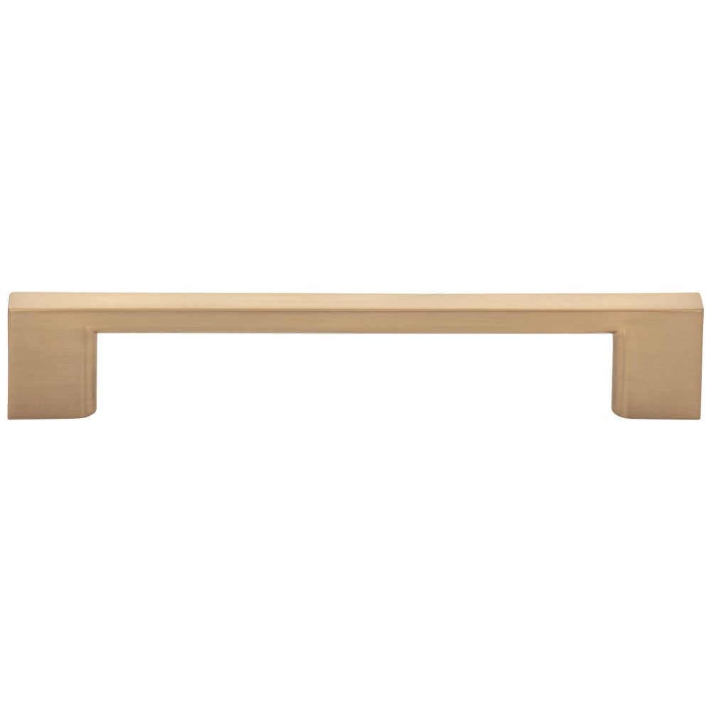 Hardware Resources 32 mm Center-to-Center Satin Nickel Square Sutton Cabinet Bar Pull