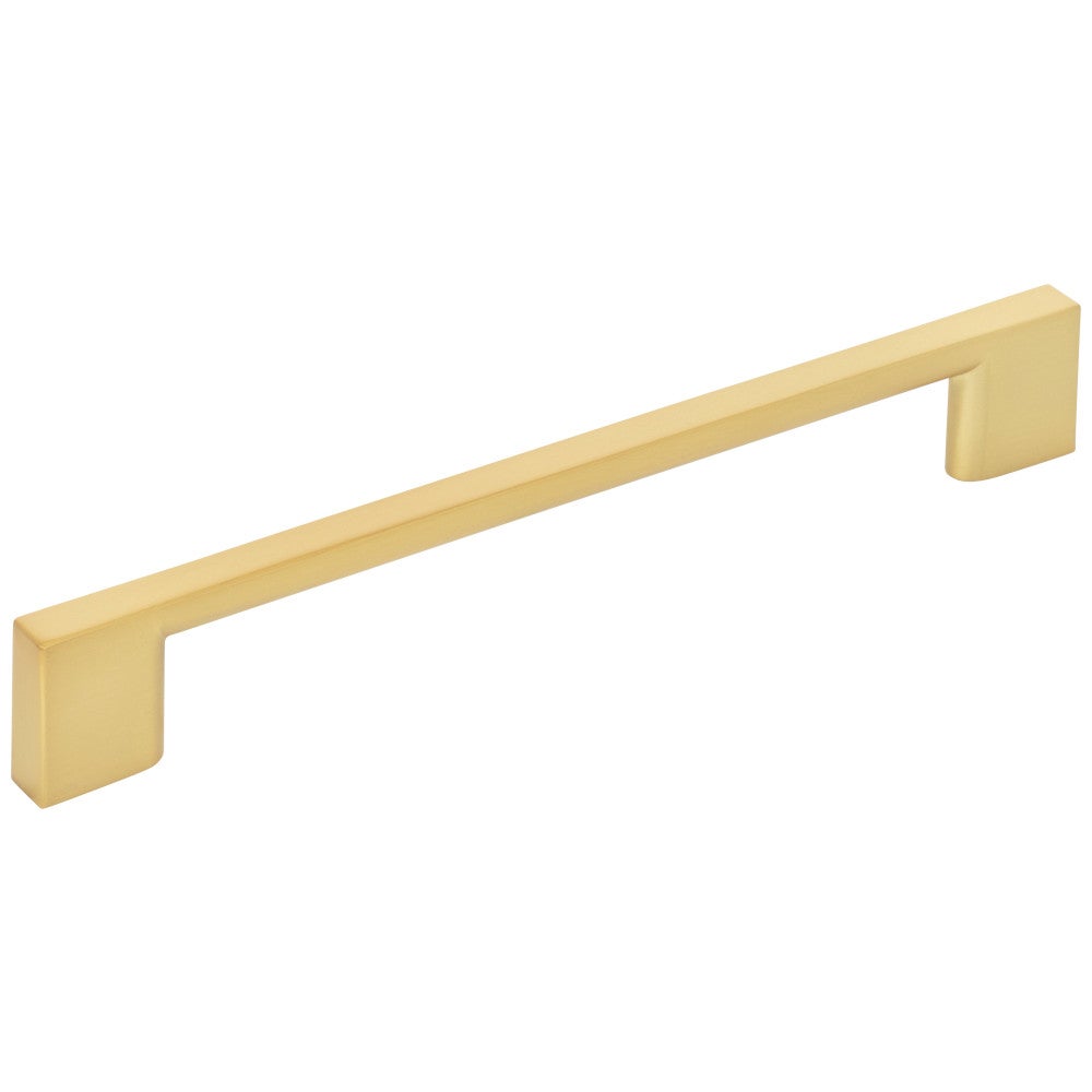 Hardware Resources 32 mm Center-to-Center Satin Nickel Square Sutton Cabinet Bar Pull