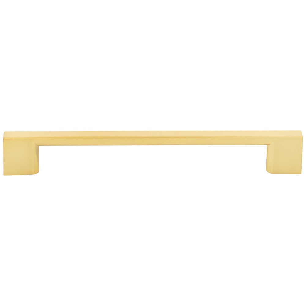 Hardware Resources 32 mm Center-to-Center Satin Nickel Square Sutton Cabinet Bar Pull
