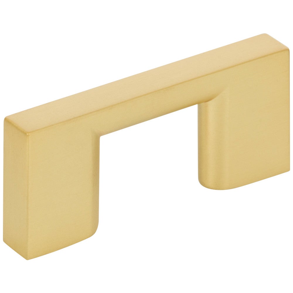 Hardware Resources 32 mm Center-to-Center Satin Nickel Square Sutton Cabinet Bar Pull