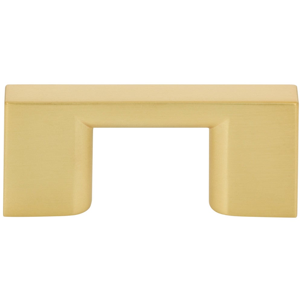 Hardware Resources 32 mm Center-to-Center Satin Nickel Square Sutton Cabinet Bar Pull