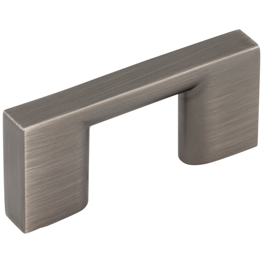 Hardware Resources 32 mm Center-to-Center Satin Nickel Square Sutton Cabinet Bar Pull