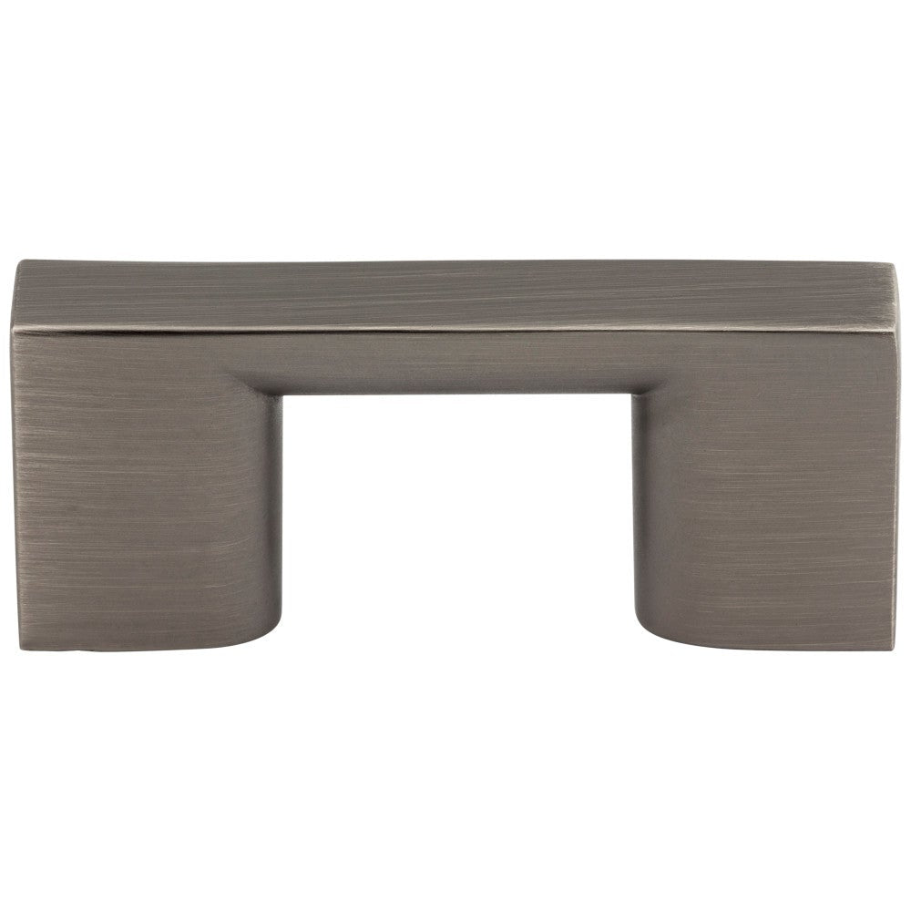 Hardware Resources 32 mm Center-to-Center Satin Nickel Square Sutton Cabinet Bar Pull