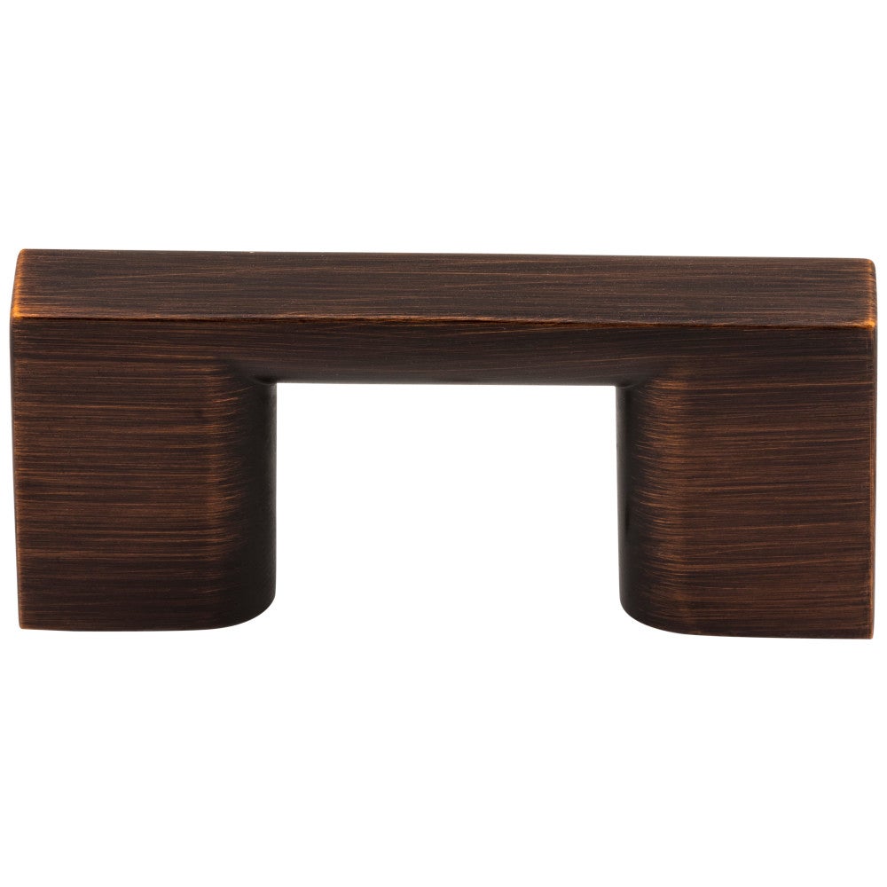Hardware Resources 32 mm Center-to-Center Satin Nickel Square Sutton Cabinet Bar Pull