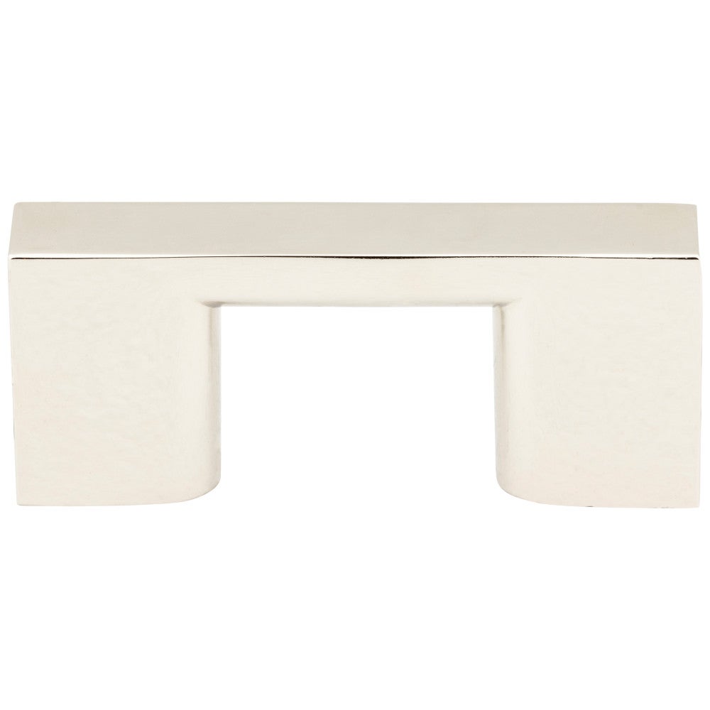 Hardware Resources 32 mm Center-to-Center Satin Nickel Square Sutton Cabinet Bar Pull