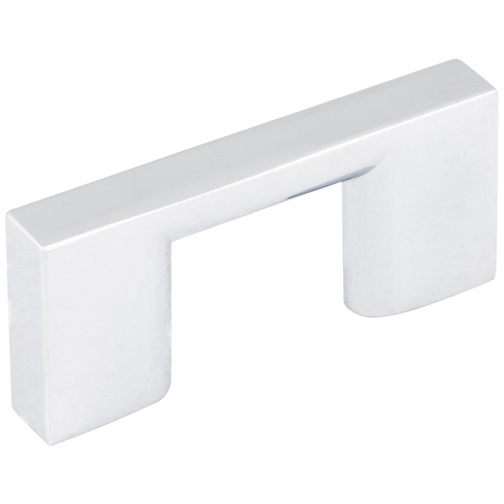 Hardware Resources 32 mm Center-to-Center Satin Nickel Square Sutton Cabinet Bar Pull