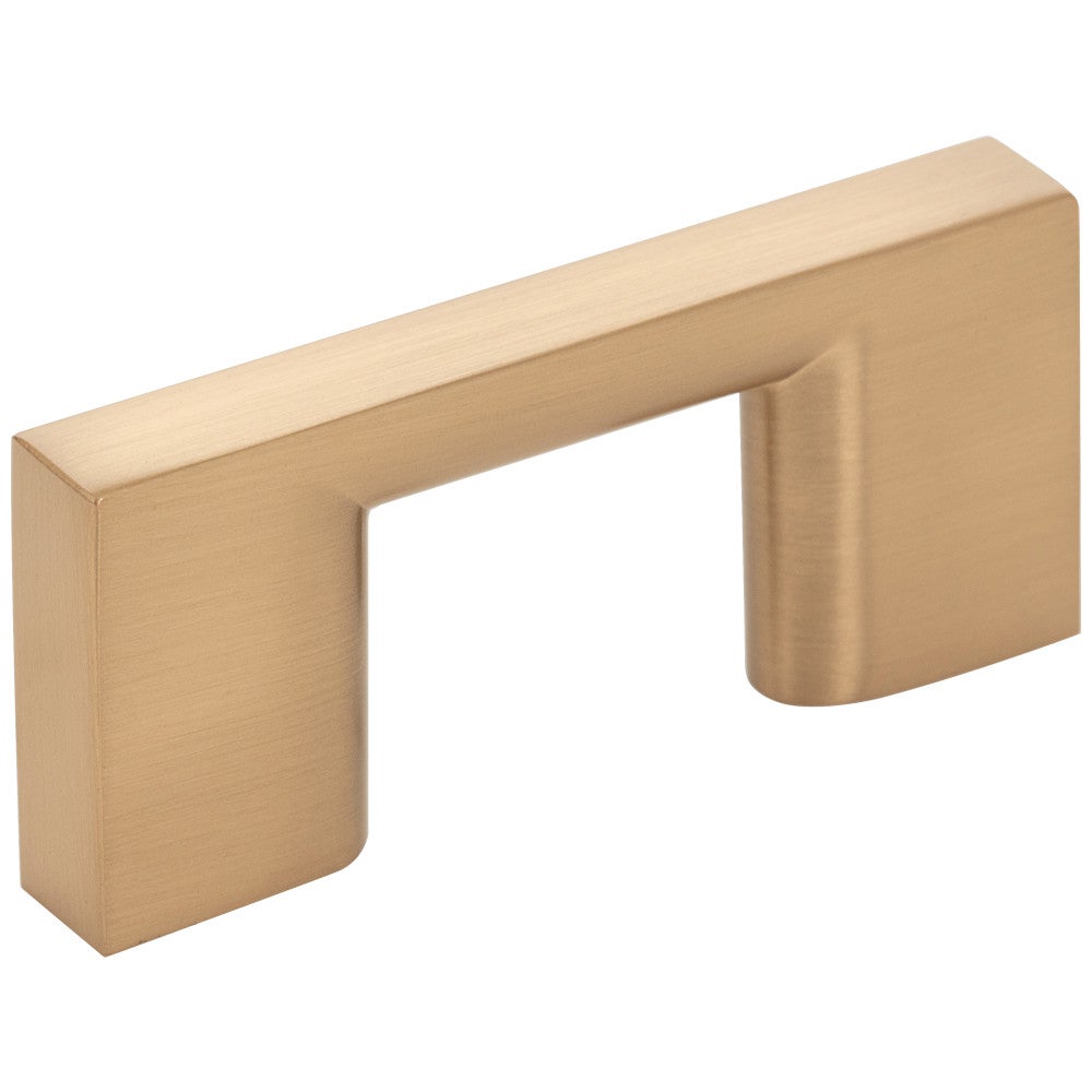 Hardware Resources 32 mm Center-to-Center Satin Nickel Square Sutton Cabinet Bar Pull