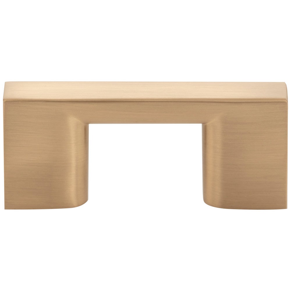 Hardware Resources 32 mm Center-to-Center Satin Nickel Square Sutton Cabinet Bar Pull