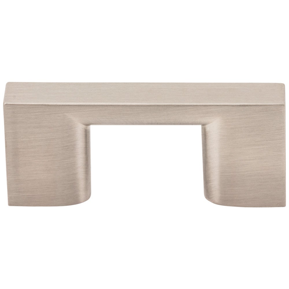 Hardware Resources 32 mm Center-to-Center Satin Nickel Square Sutton Cabinet Bar Pull