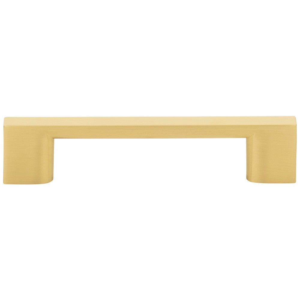 Hardware Resources 32 mm Center-to-Center Satin Nickel Square Sutton Cabinet Bar Pull