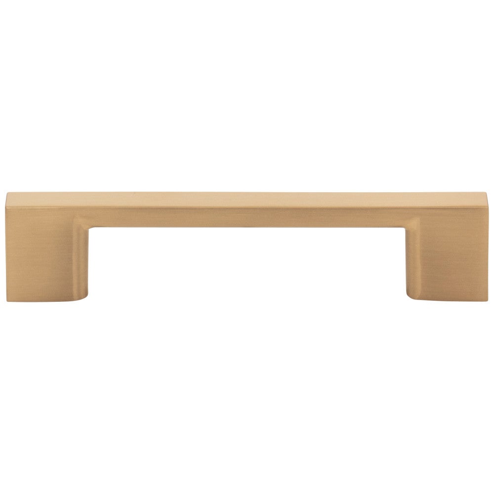 Hardware Resources 32 mm Center-to-Center Satin Nickel Square Sutton Cabinet Bar Pull