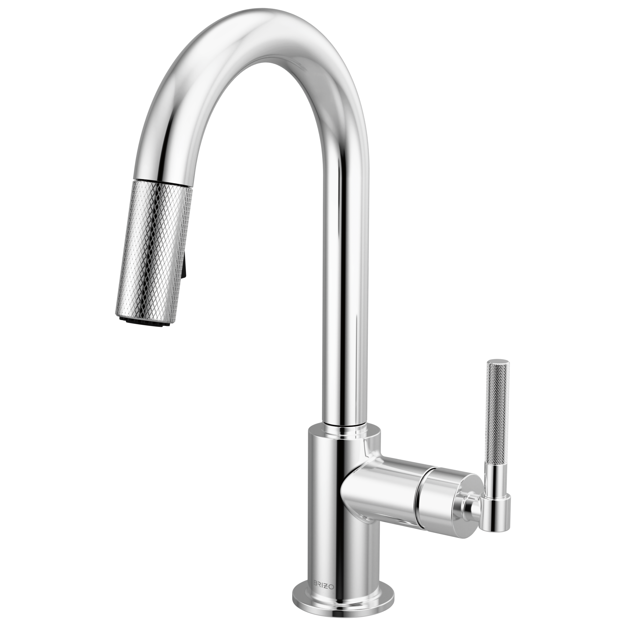 Brizo Litze® Pull-Down Prep Faucet with Arc Spout - Knurled Handle