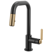 Brizo Litze® Pull-Down Prep Faucet with Square Spout - Industrial Handle