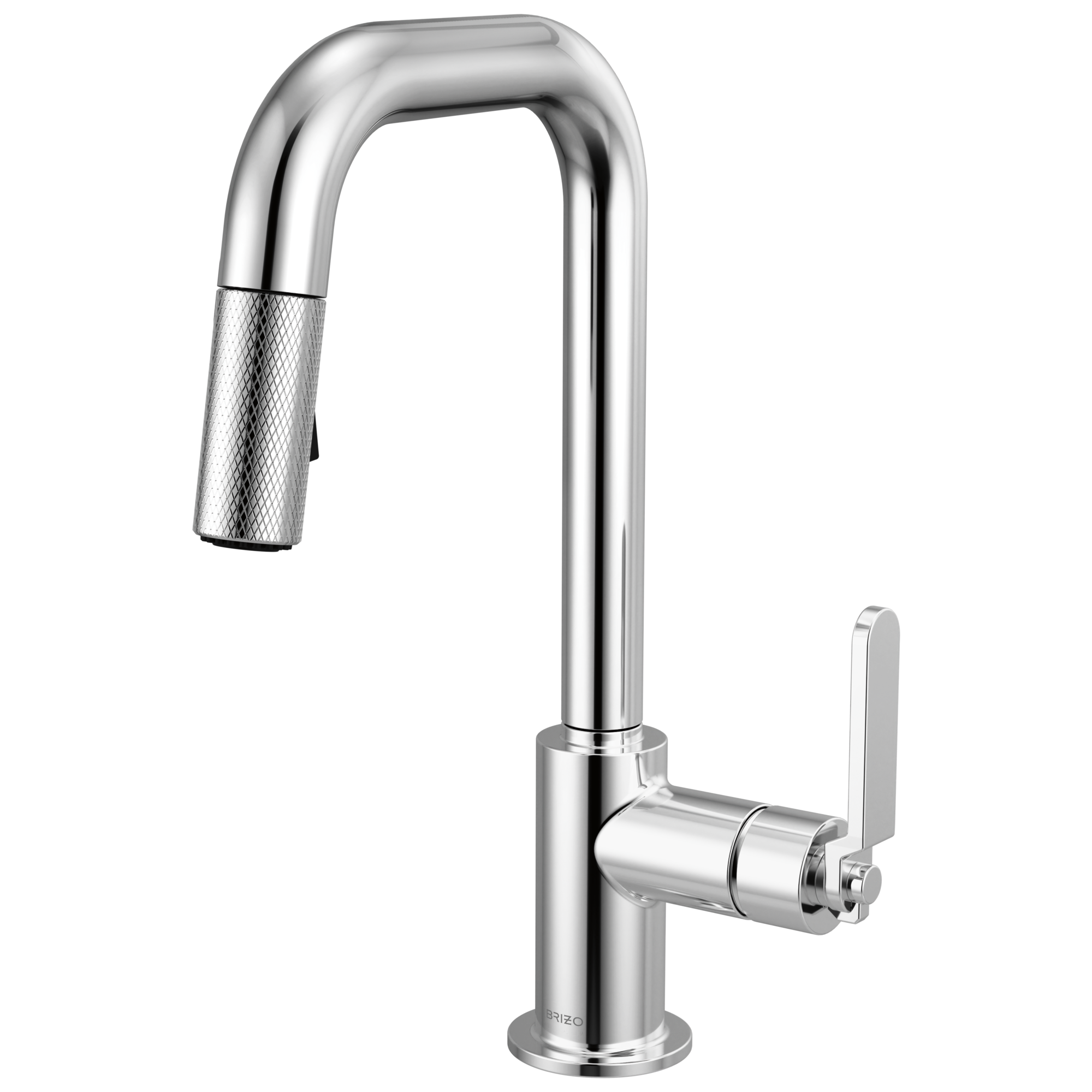 Brizo Litze® Pull-Down Prep Faucet with Square Spout - Industrial Handle