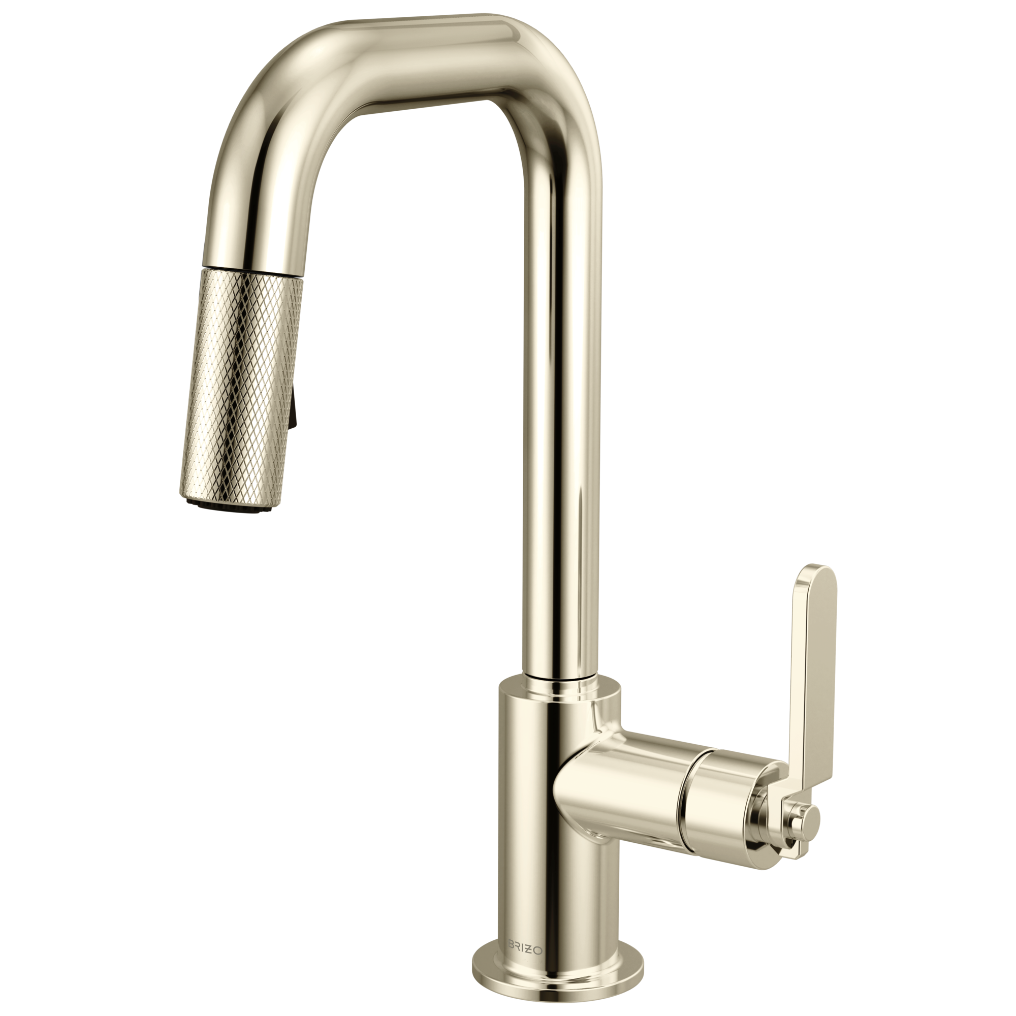 Brizo Litze® Pull-Down Prep Faucet with Square Spout - Industrial Handle