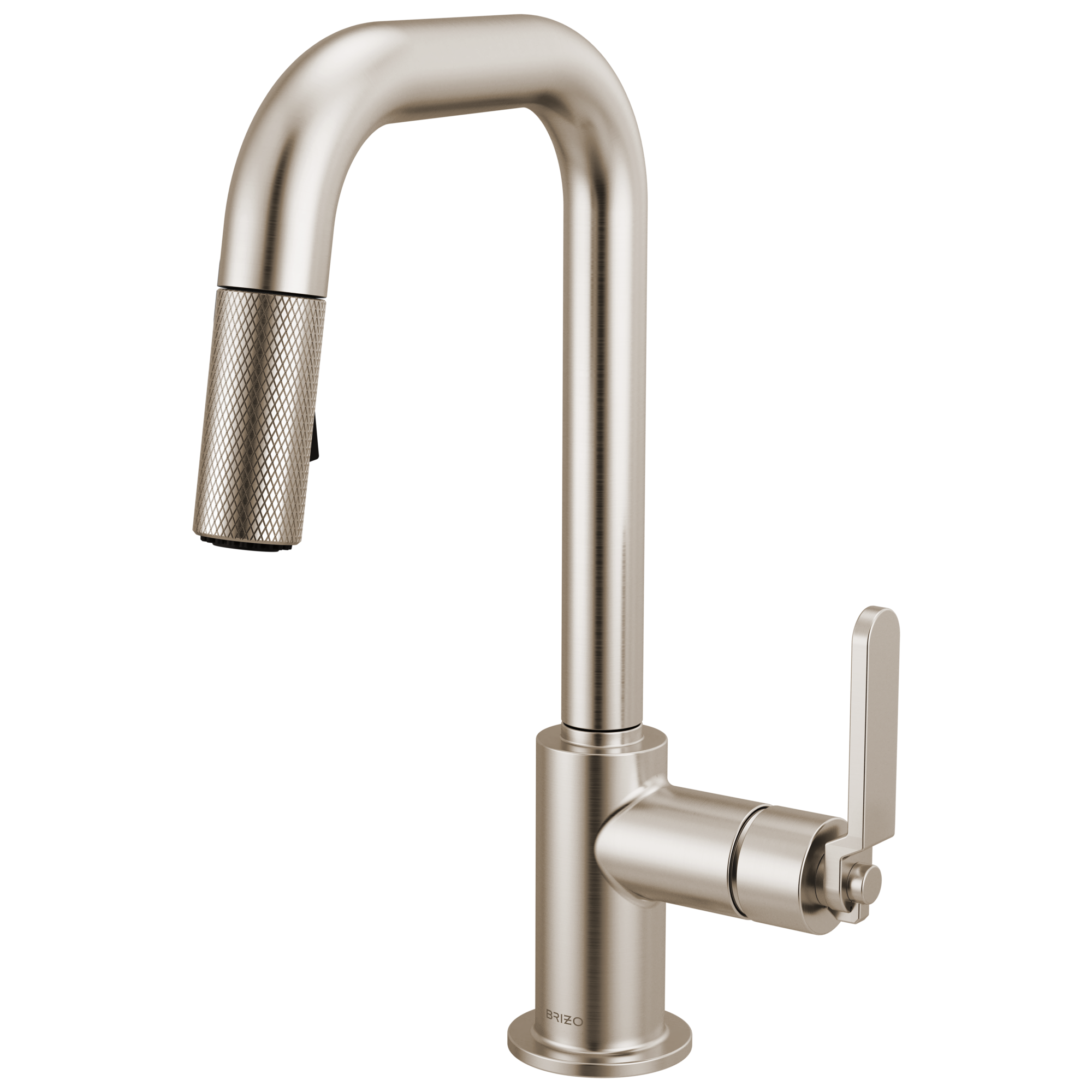 Brizo Litze® Pull-Down Prep Faucet with Square Spout - Industrial Handle