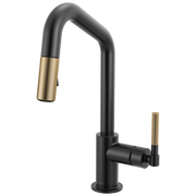 Brizo Litze® Pull-Down Prep Faucet with Angle Spout - Knurled Handle